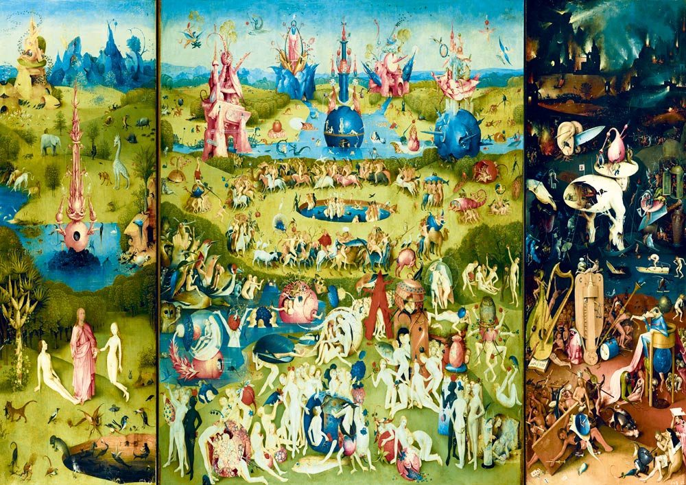 Bluebird Puzzle Puzzle Bosch - The Garden of Earthly Delights, Puzzleteile günstig online kaufen