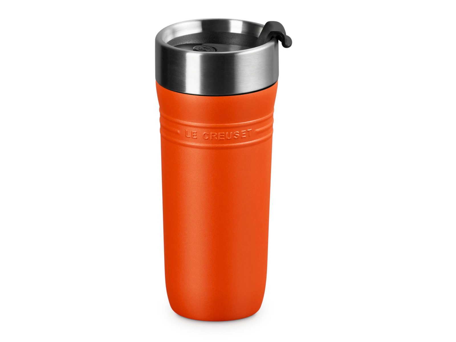 LE CREUSET Thermoflasche On The Go Thermobecher ofenrot 350ml