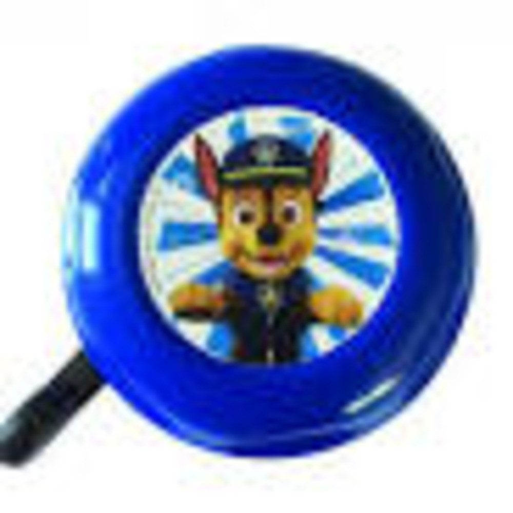 Bike Fashion Fahrradklingel ♫♫ Kinder Klingel / Glocke "PAW PATROL", blau, Chase, Ø 55mm