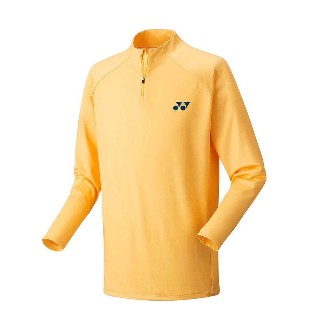 Yonex Langarmshirt 1/2 Zip Club Team gelb Herren