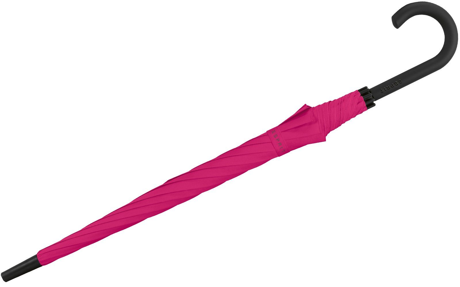 Pink großer auffällig Esprit Damen Langregenschirm in kräftigem für Auf-Automatik, Regenschirm mit