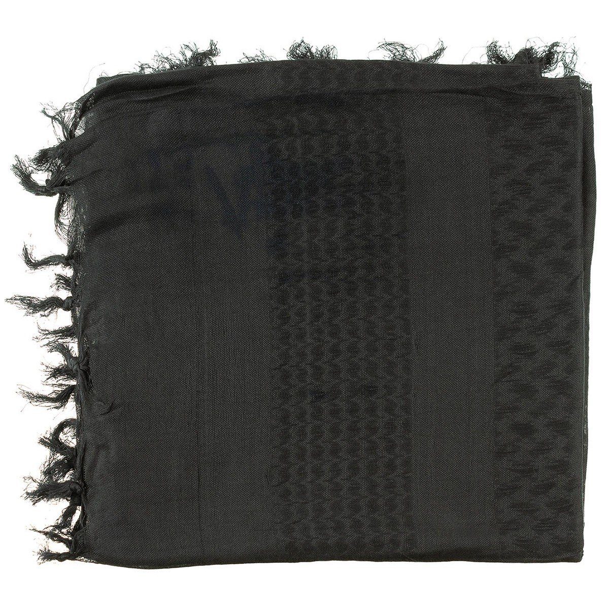 MFH Halstuch angenehm Supersoft, zu PLO und Tuch, tragen Shemagh, fein schwarz gewebt