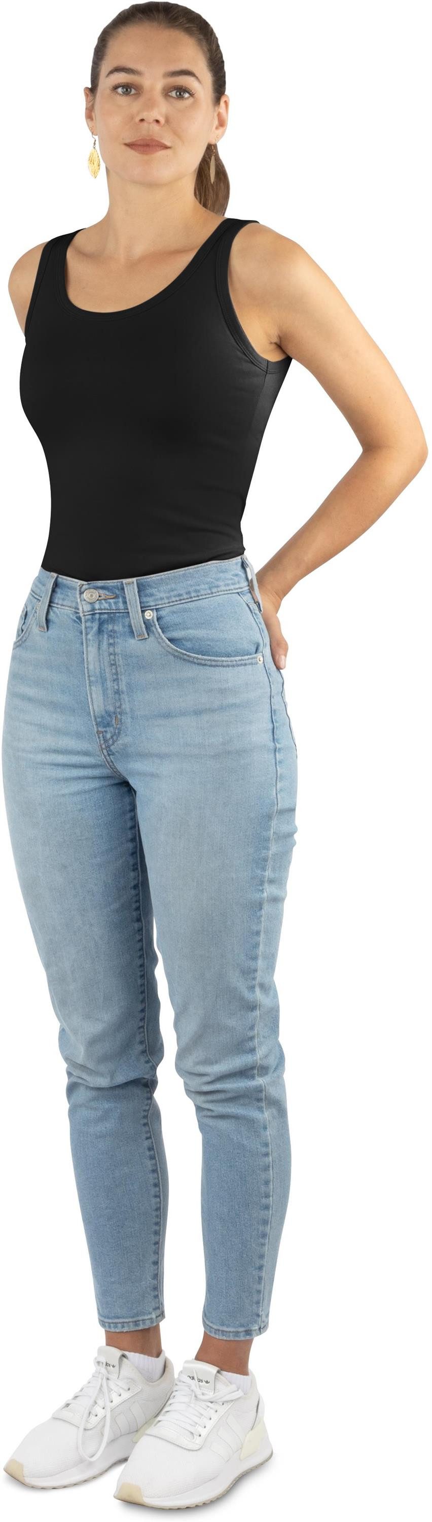 Janice Tanktop 3 x Damen Top Nazca Trägertop aus Baumwolle – Bild 5 von 5