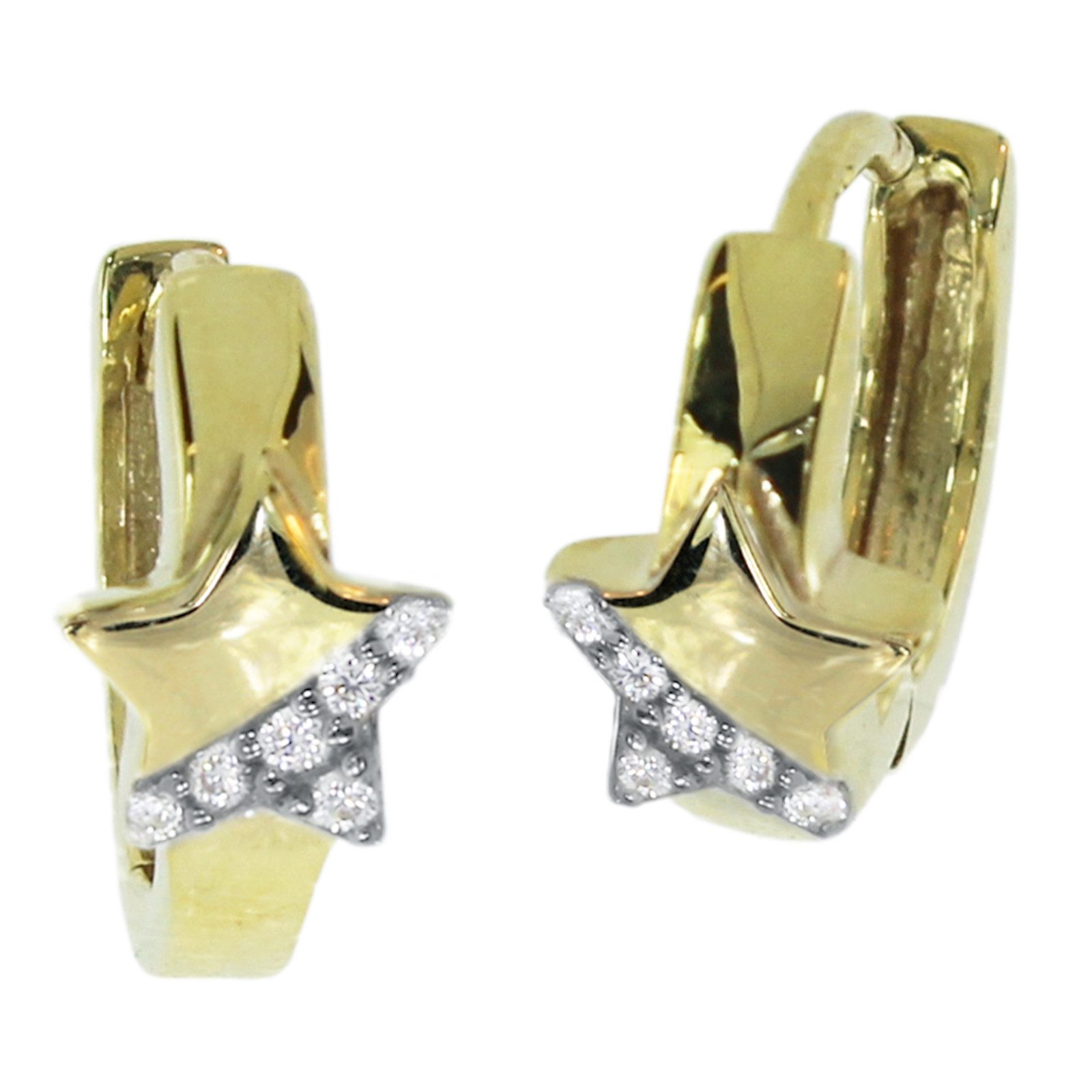 OSTSEE-SCHMUCK Paar Серьги-кольца Ostsee-Schmuck Creole Stern Creole Stern (2-tlg)