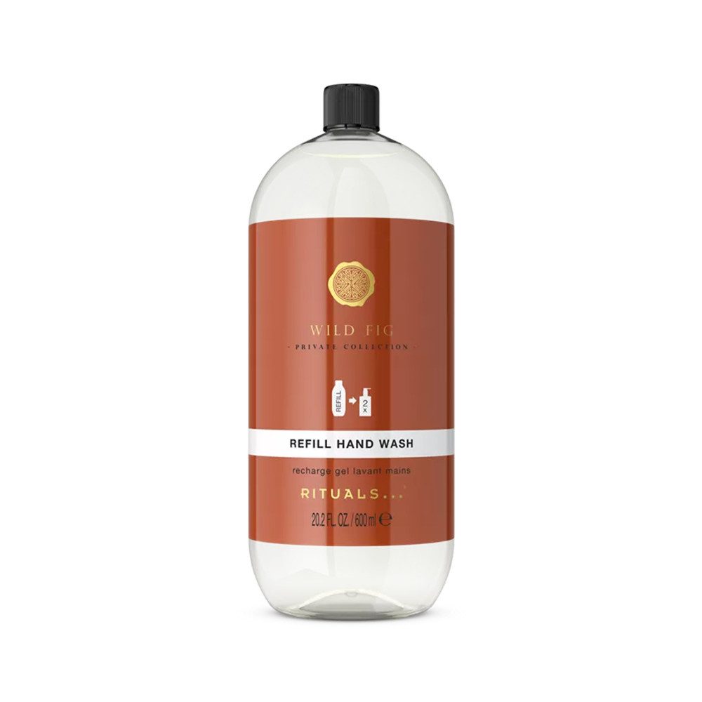 Rituals Flüssigseife Rituals Private Collection Wild Fig Refill Hand Wash 600 ml, 1-tlg., Handseife zum Wiederbefüllen mit Wild Fig Duft