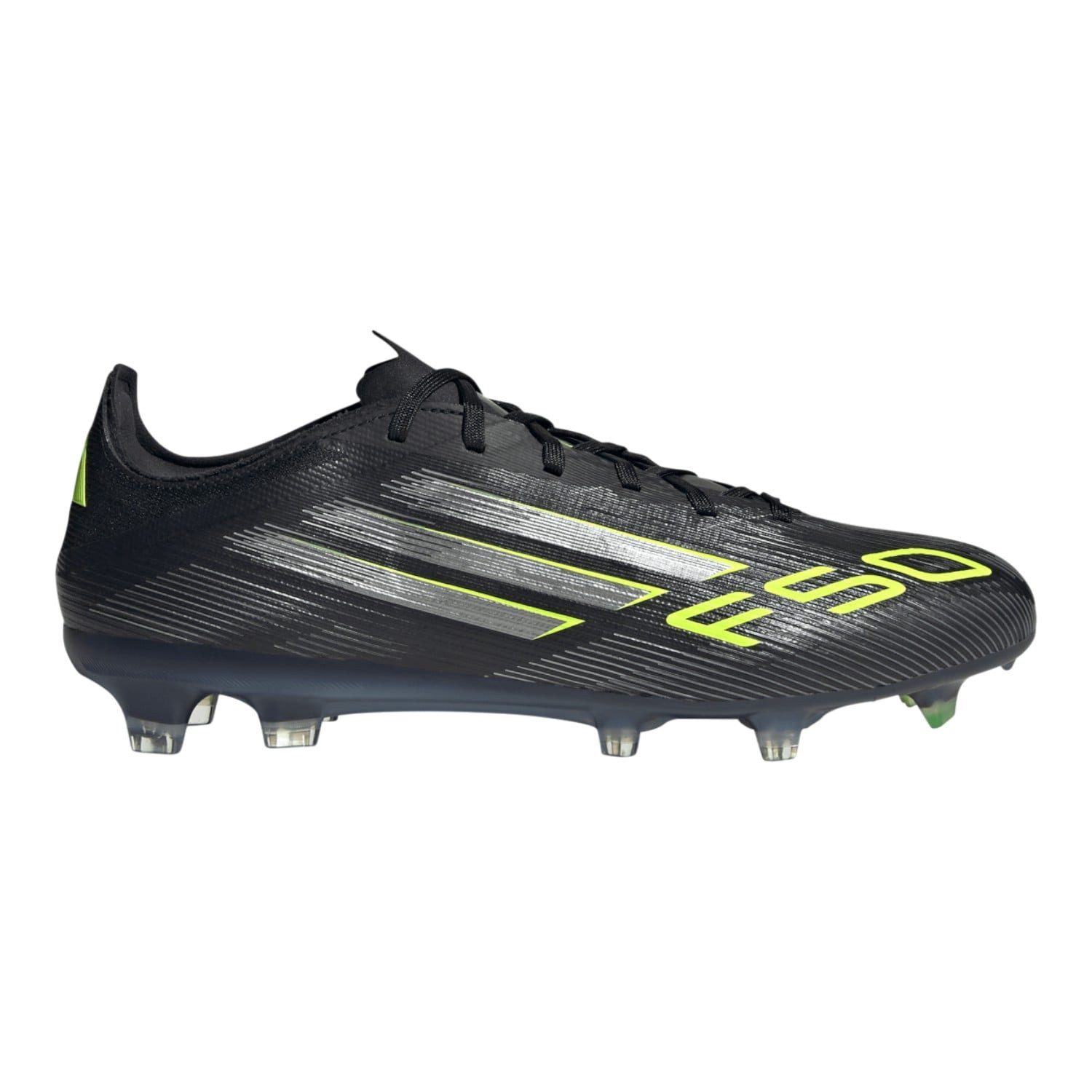 adidas Performance F50 Pro FG (für feste Böden) 2025 schwarz/silber/lime He günstig online kaufen