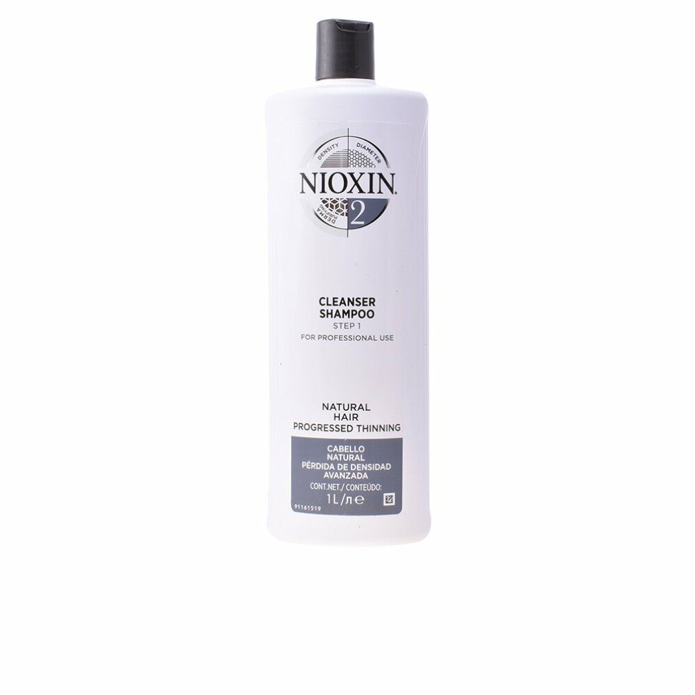 Nioxin Haarshampoo System 2 Shampoo Volumizing Very Weak Fine Hair 1000ml