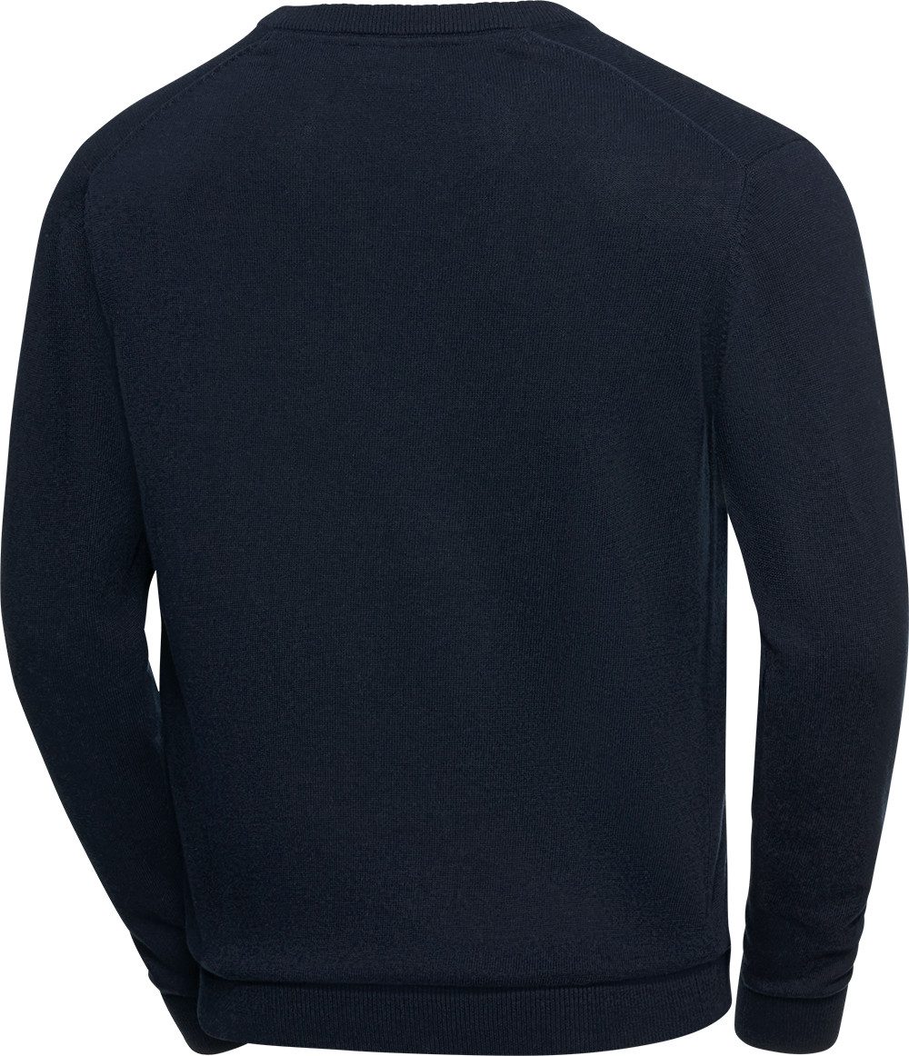 Jacques Britt V-Ausschnitt-Pullover Besonders angenehmes Tragegefühl dank 100% Baumwolle