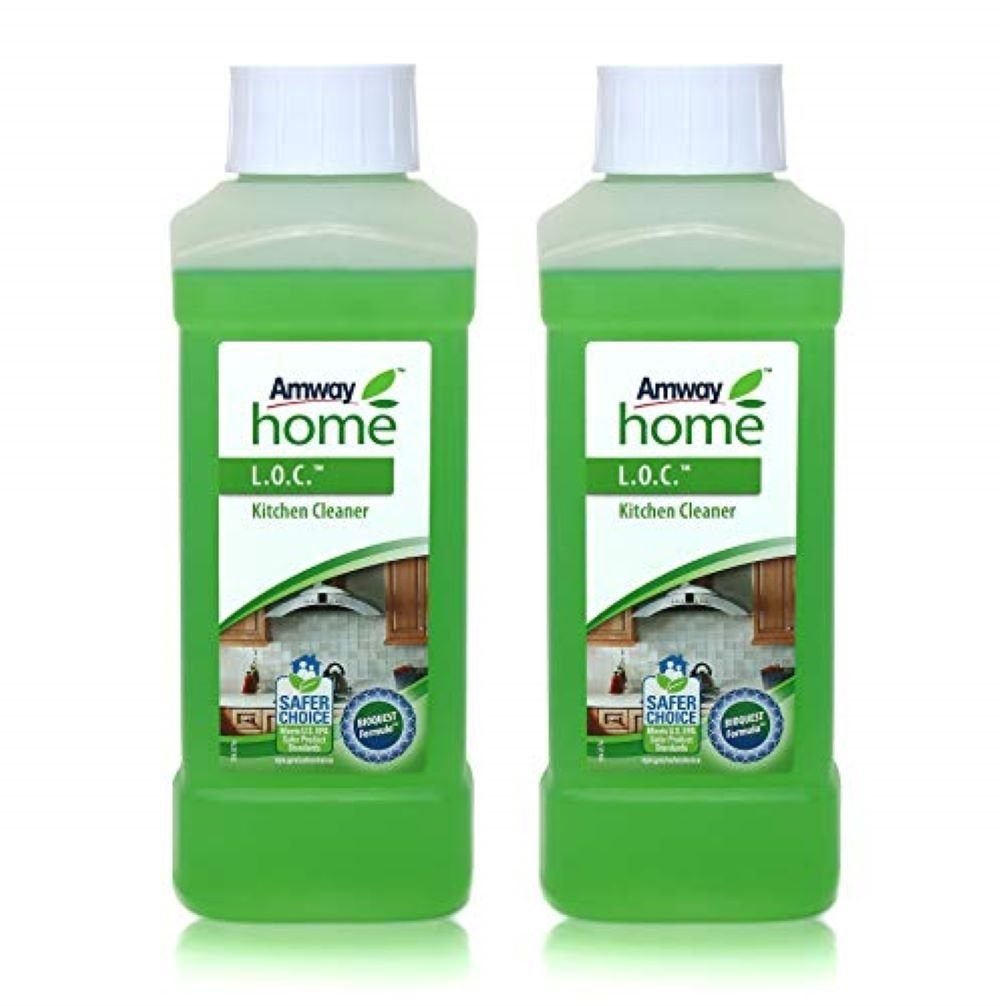 Amway 2 x Засіб для чищення кухні L.O.C.™ - 2 x 0,5l (1 Liter) - Amway Засіб для чищення кухні (2-St)