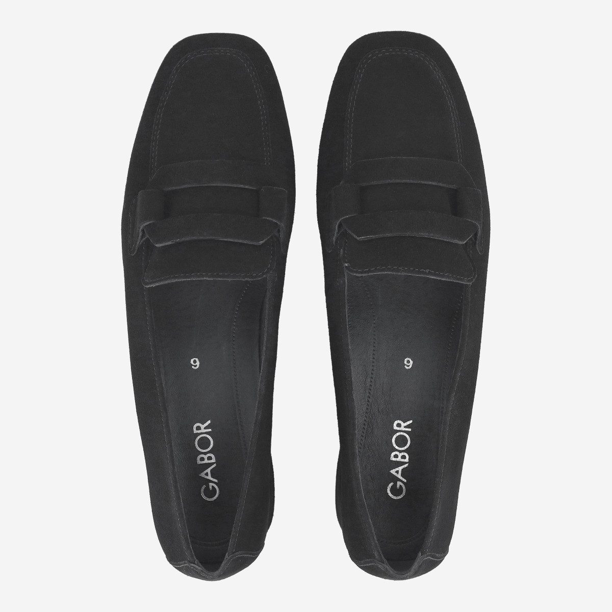 Gabor Gabor 4002.01.010, Slipper & Mokassin, Schwarz, Damen Slipper