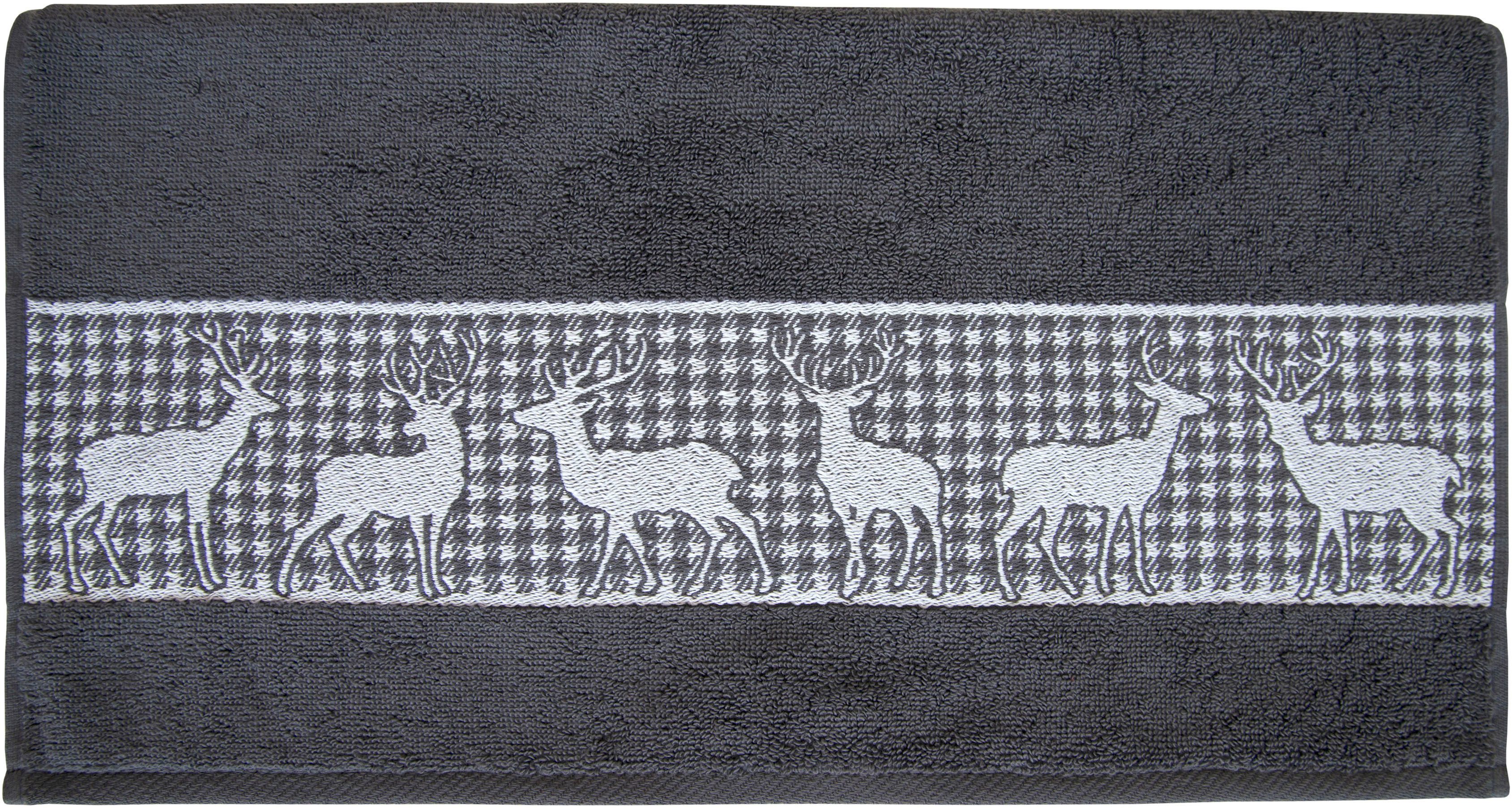 Dyckhoff Handtuch "Hirschparade" Made in Germany günstig online kaufen