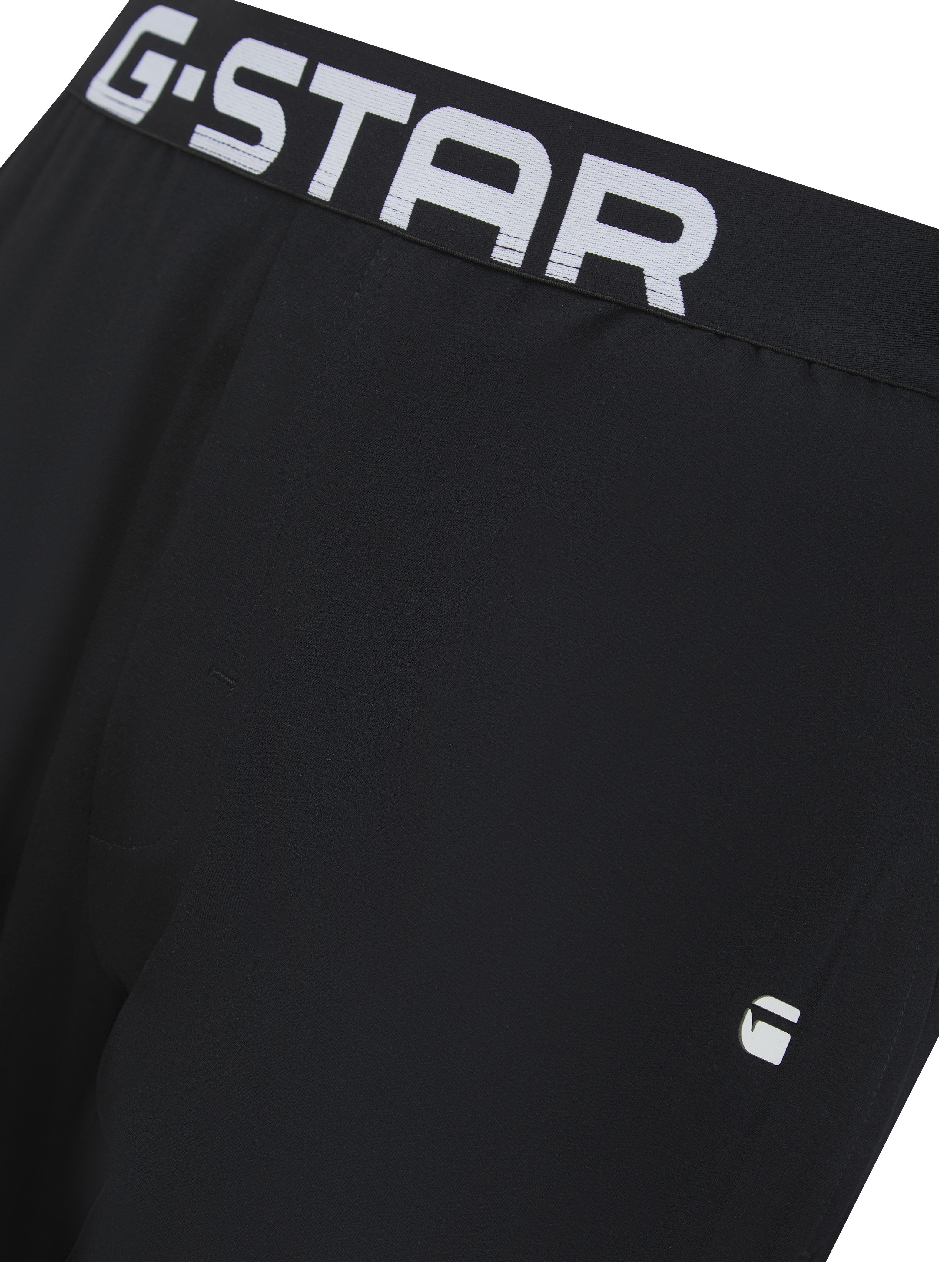 G-STAR Pyjama STONE, LONG SLEEVE T-SHIRT & CUFFED PANTS SLEEP SET (Set, 2 tlg) in elastischer Baumwoll-Qualität, Regular Fit