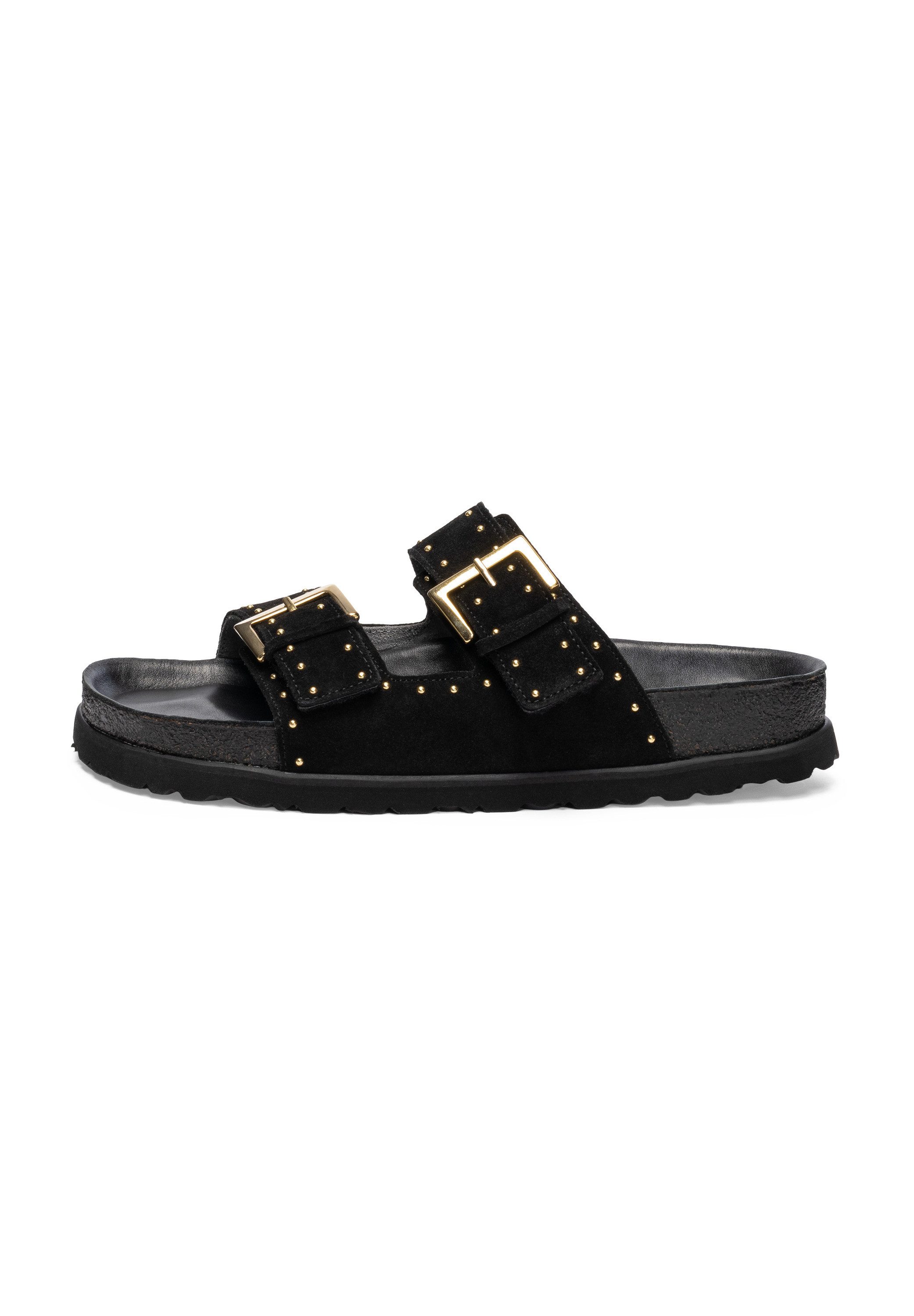 vitaform Damen Pantoletten Veloursleder Pantolette