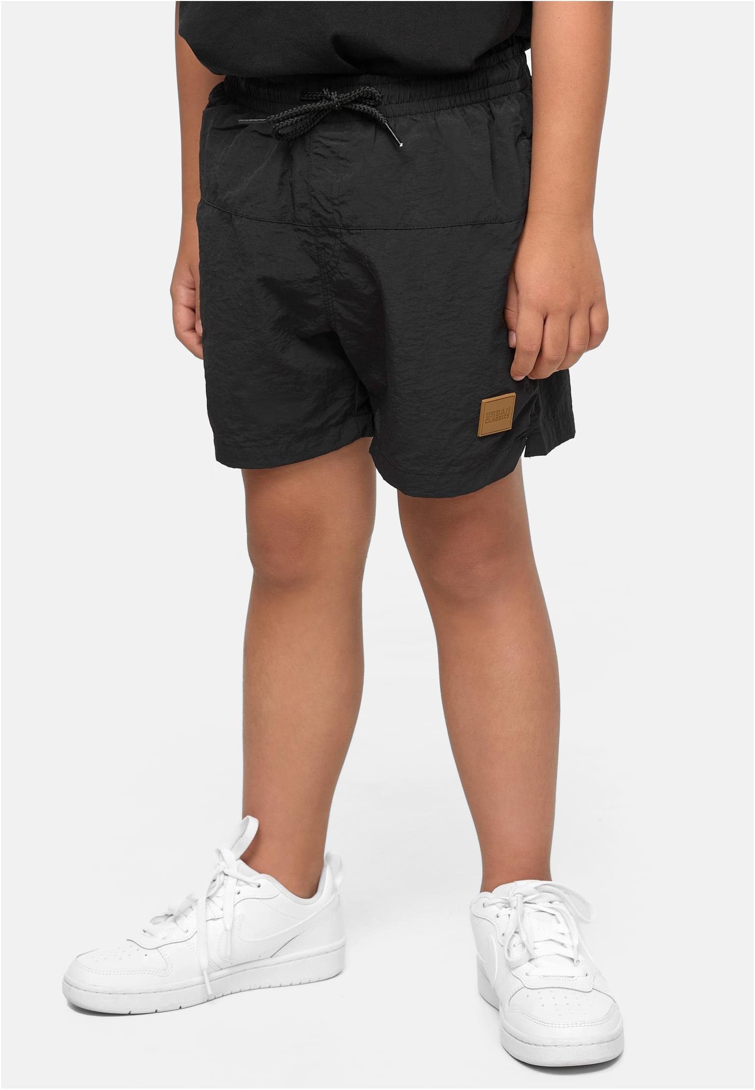 URBAN CLASSICS Shorts Block Herren Boys Badeshorts black Swim