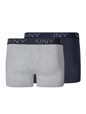 Skiny Retro Pants Herren Pant 2er Pack Cotton Multipack (Packung, 2-St) -