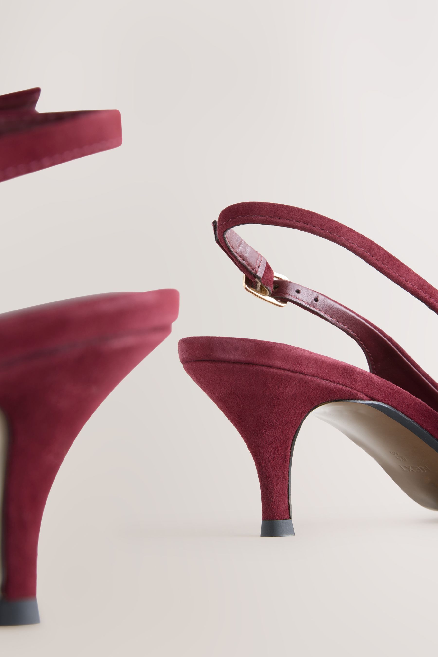 Next Forever Comfort® Leder-Slingbacks mit Cutout Slingsandalette (1-tlg)