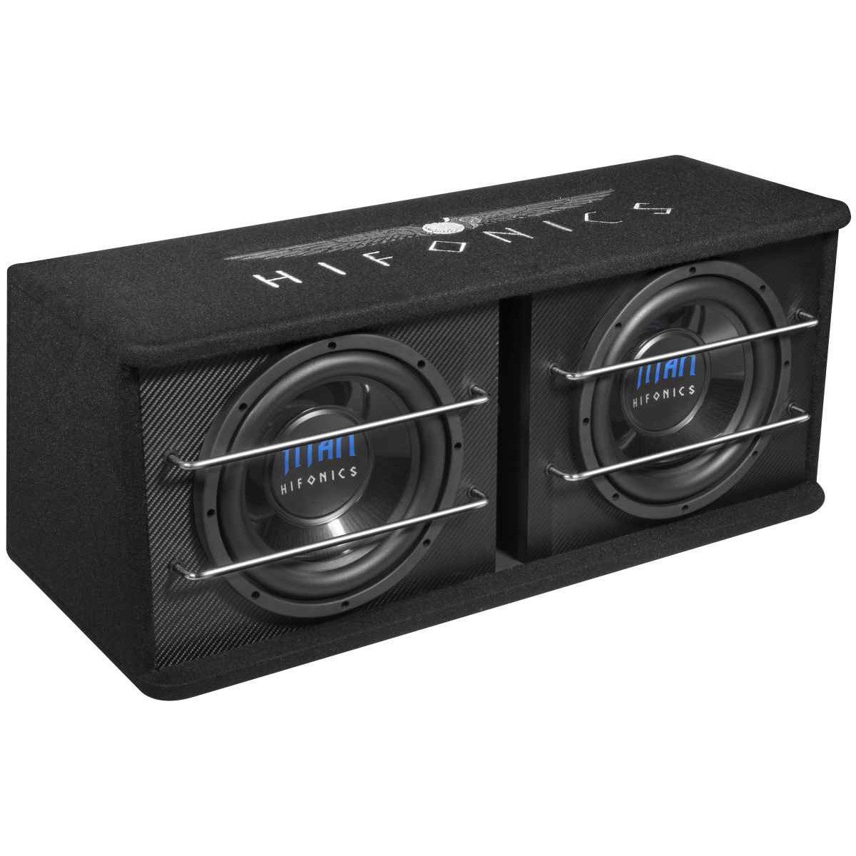 Hifonics TD250R 2 x 25 cm (10) Dual-Bandpass Сабуферы System Автомобильный сабвуфер (600 W, max.: W 25 cm)