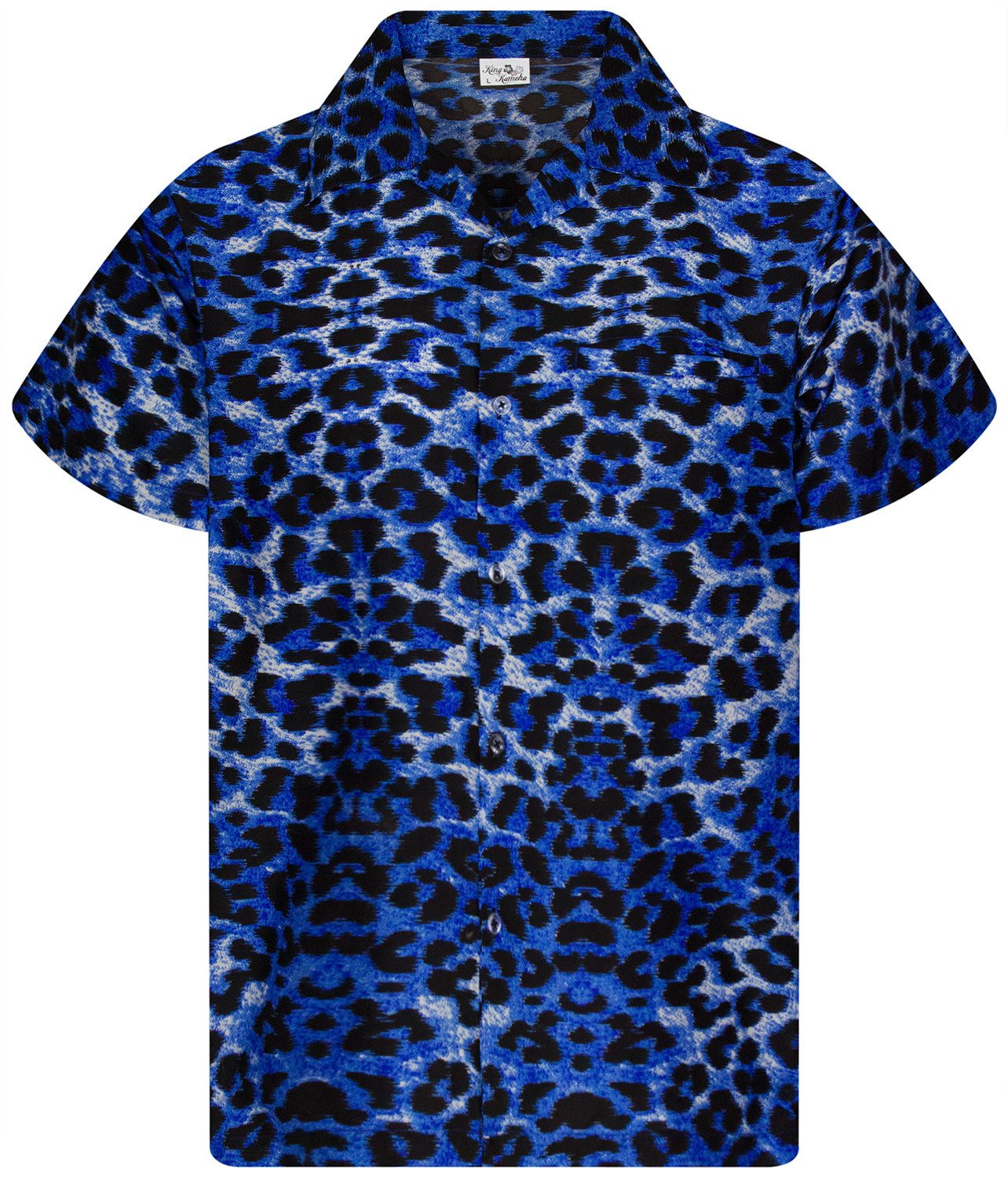 King Kameha Hawaiihemd Leopard Funky Hawaii-Hemd günstig online kaufen
