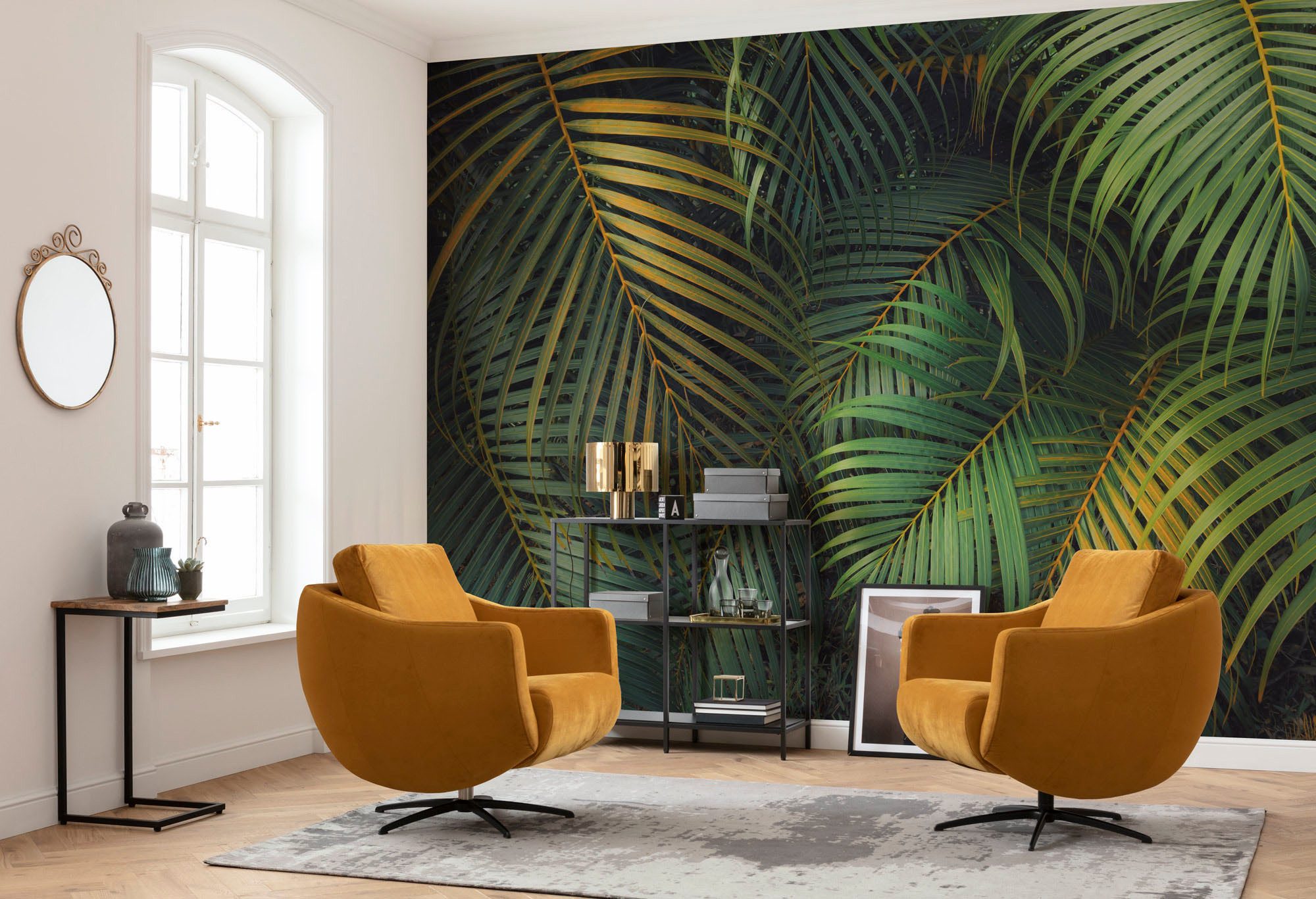 Komar Fototapete Digitaldruck Vlies - Amazon Fern - Größe 400 x 250 cm, glatt, bedruckt, (Packung, 1 St), Wohnzimmer, Schlafzimmer