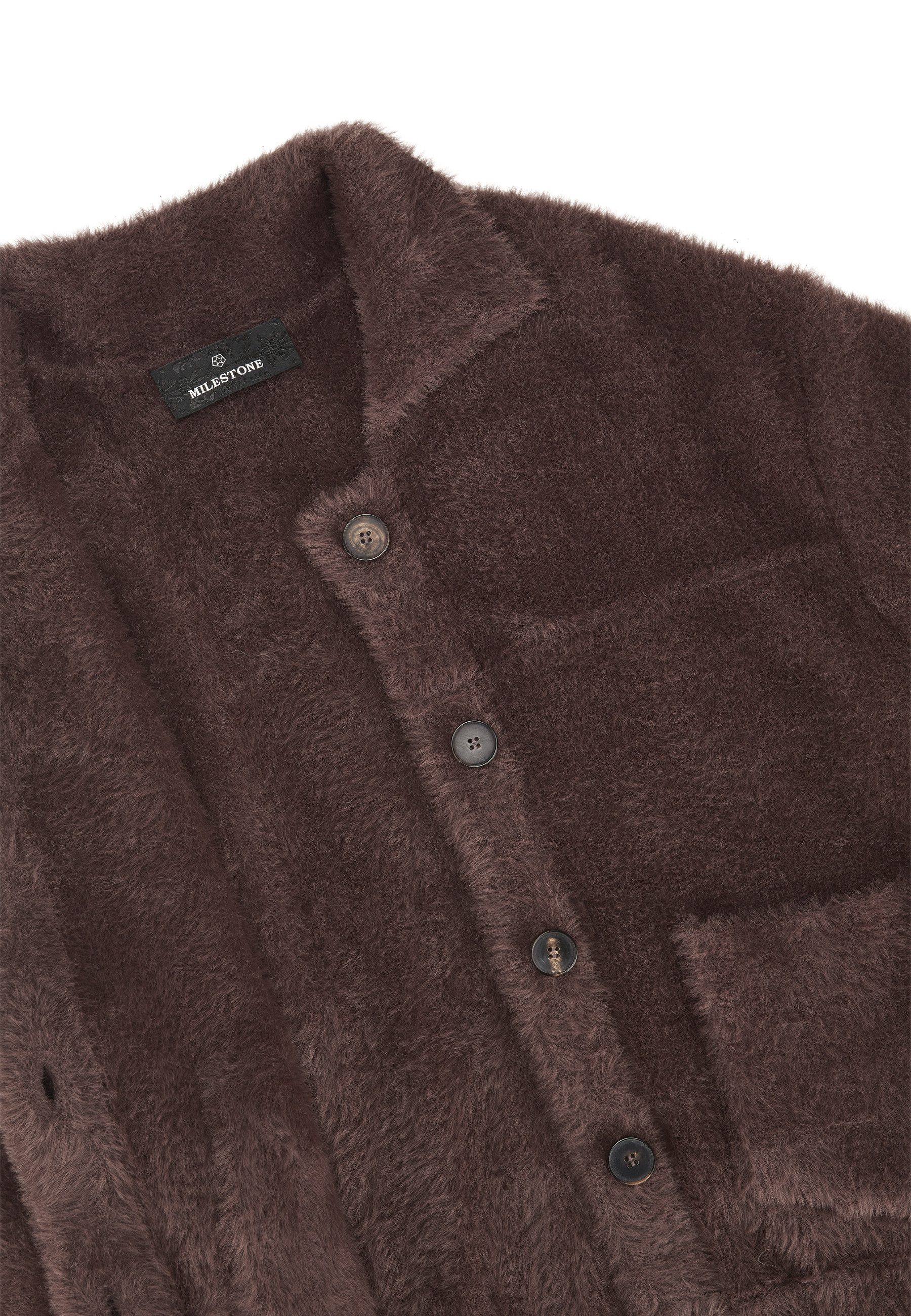 Milestone Strickjacke MSHilary Damen Cardigan Strick lockere Passform