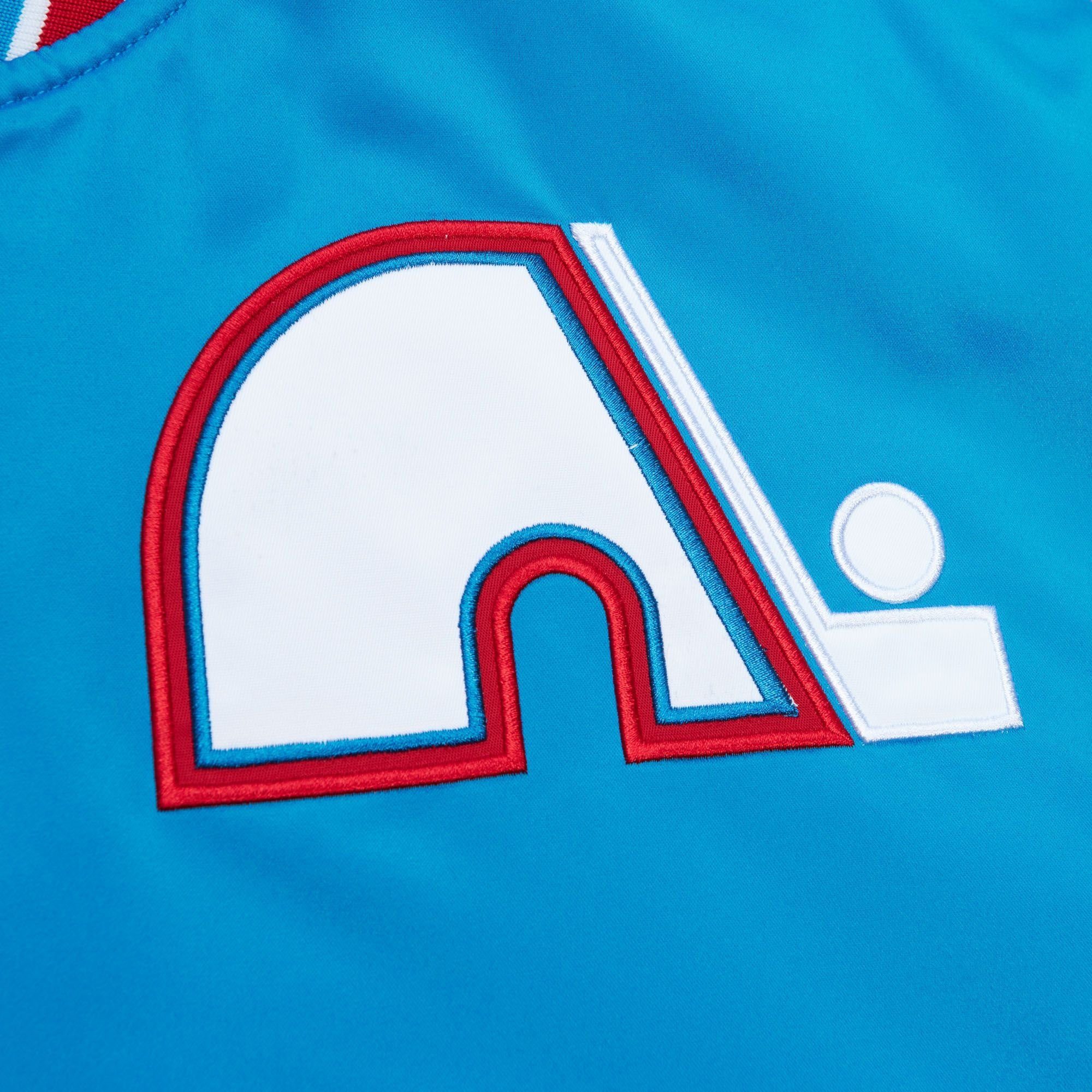 Mitchell NHL Ness Quebec Heavyweight & Nordiques Satin Collegejacke