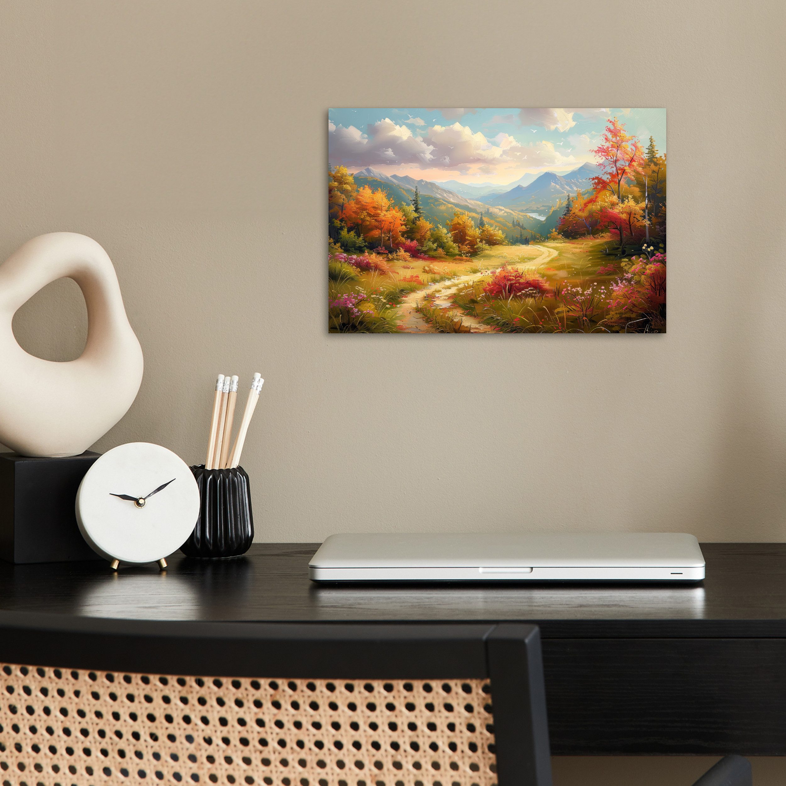 MuchoWow Poster Landschaft - Illustration - günstig online kaufen