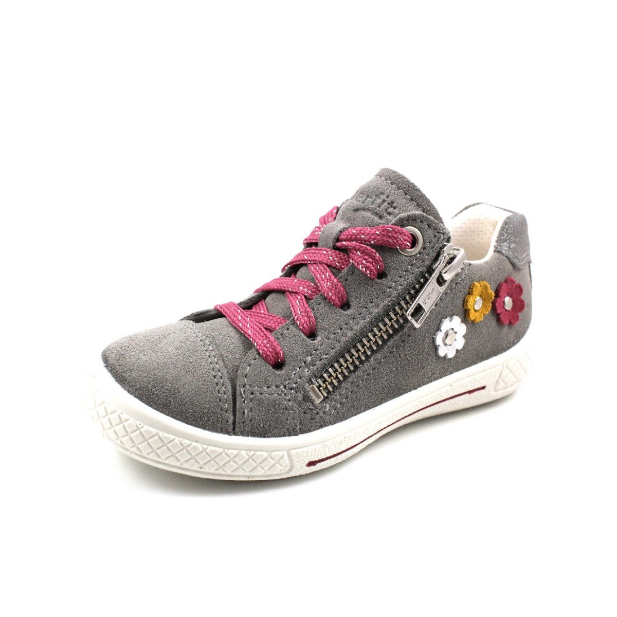 Halbschuhe für Jungen in grau Sneaker