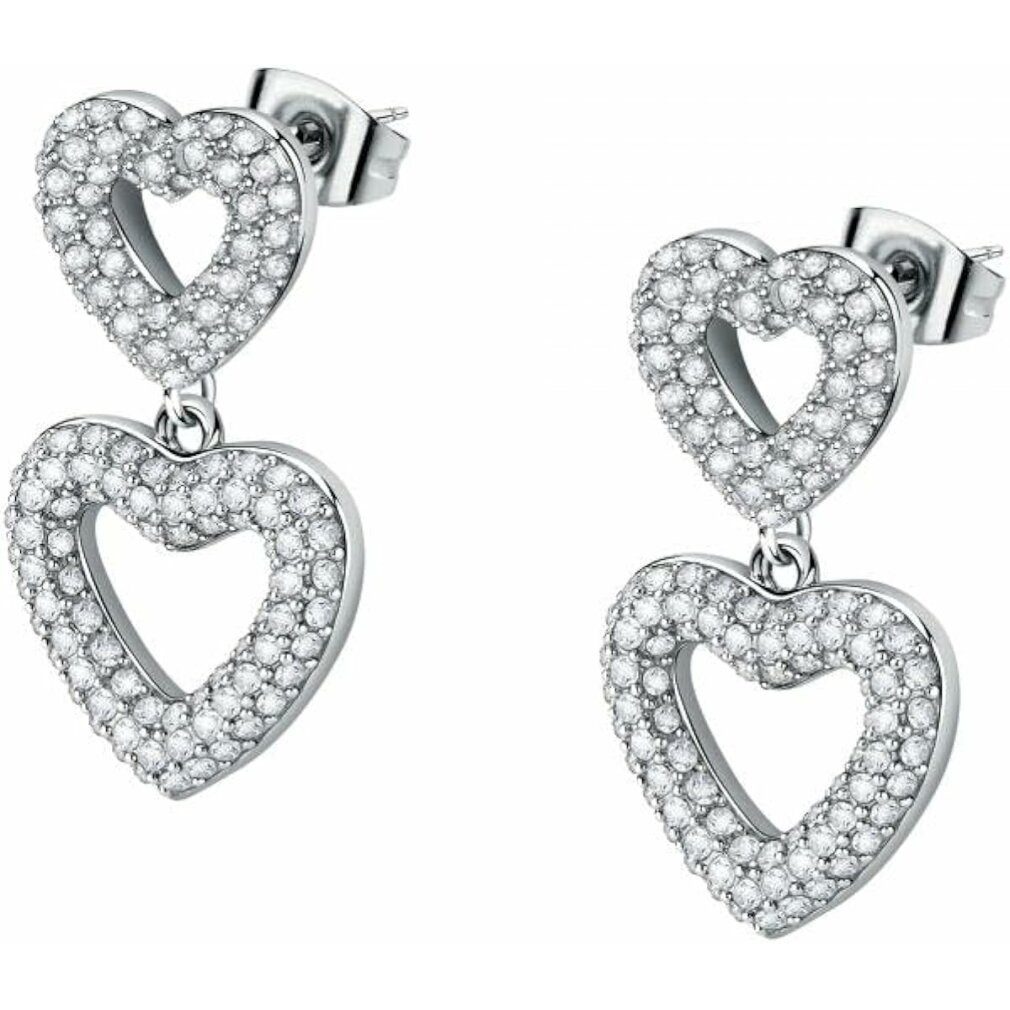 MORELLATO Kette mit Einhänger Lovely heart earrings Bagliori SAVO29