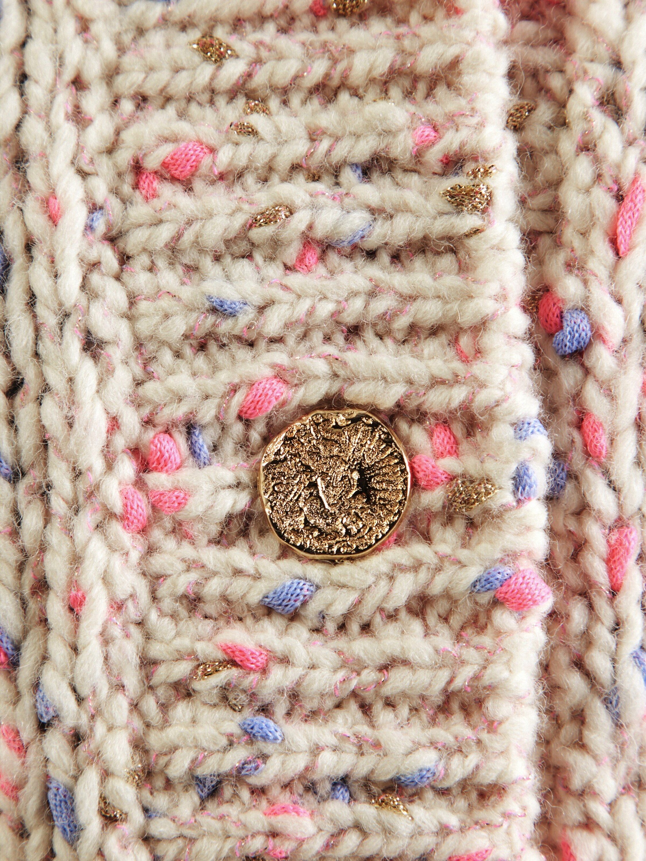 RICHROYAL Strickjacke (1-tlg) Plain/ohne Details