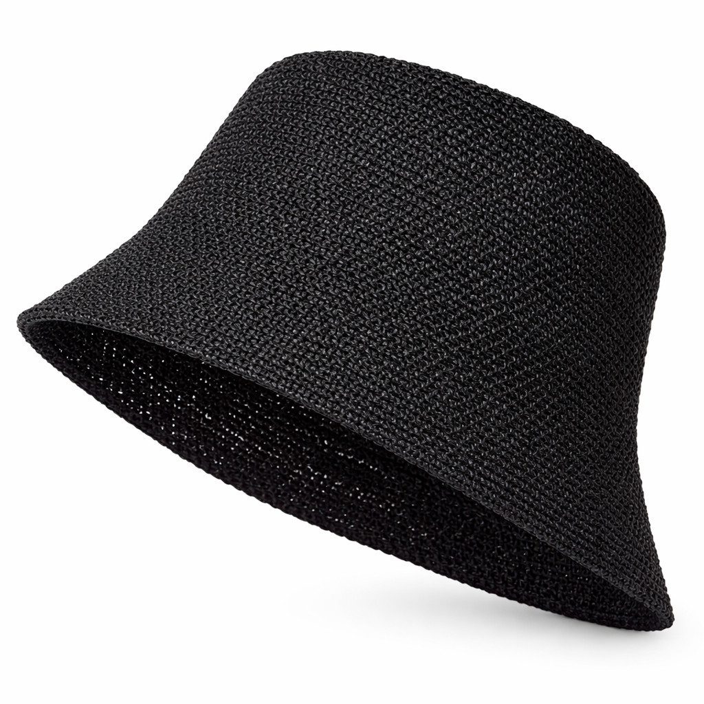ZUKUNFTSENKEL Fischerhut aus Papierstroh – Leichter Sommerhut mit breiter Krempe (Sonnenschutz, Damen, Herren) Anglerhut Bucket Hat