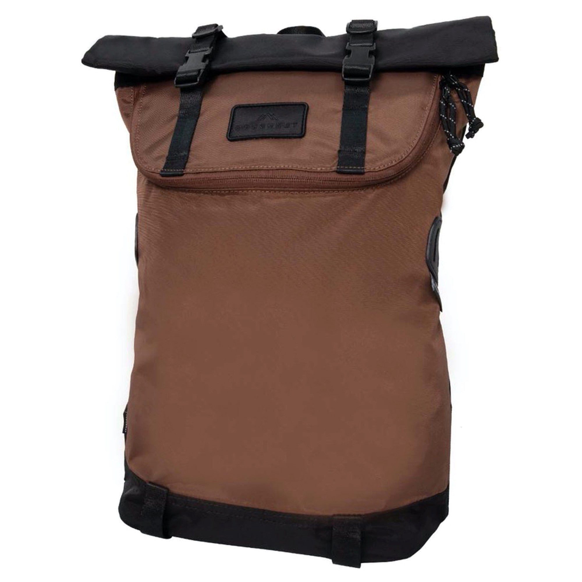 Doughnut Rucksack Christopher Go Wild 18 - Rolltop Rucksack 45 cm (black x brown)