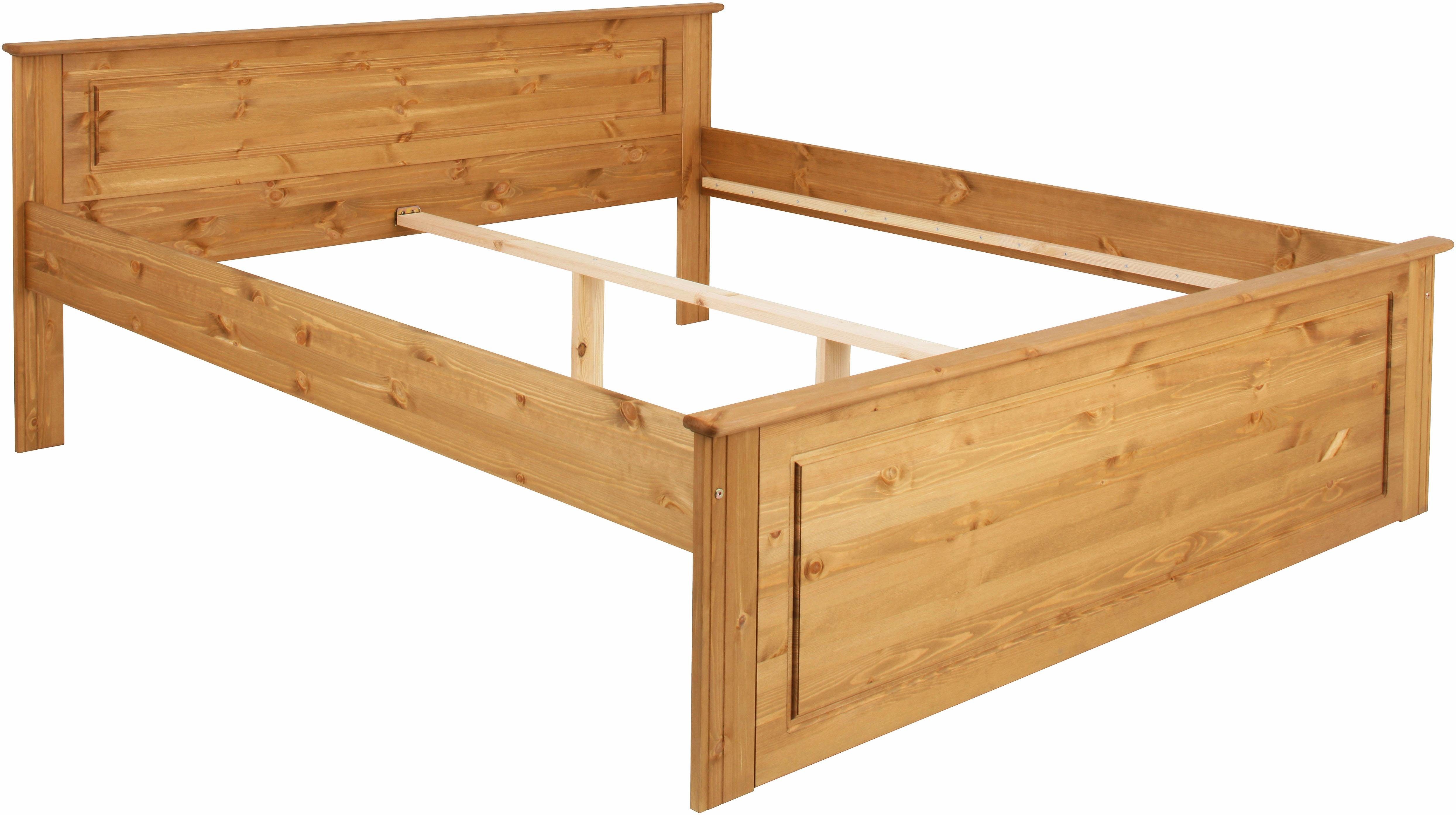 OTTO home Massivholzbett Hugo, FSC® zertifiziert, Landhausstil, zeitlos und edel (auch als Super Sparset inklusive Schubkästen), Stauraumbett, extra belastbar,  – Bild 4 von 5