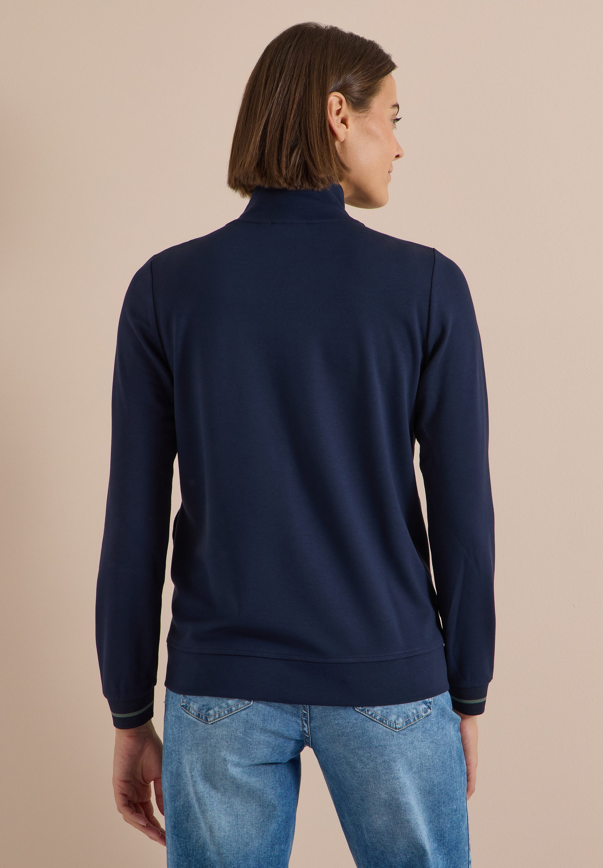CECIL Cardigan mit Stehkragen