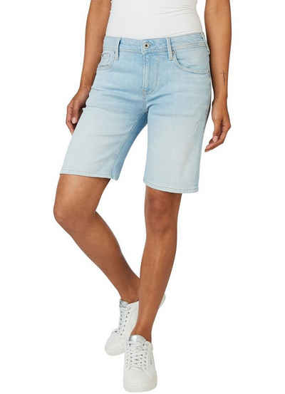 Pepe Jeans Jeansshorts POPPY aus Baumwollmix