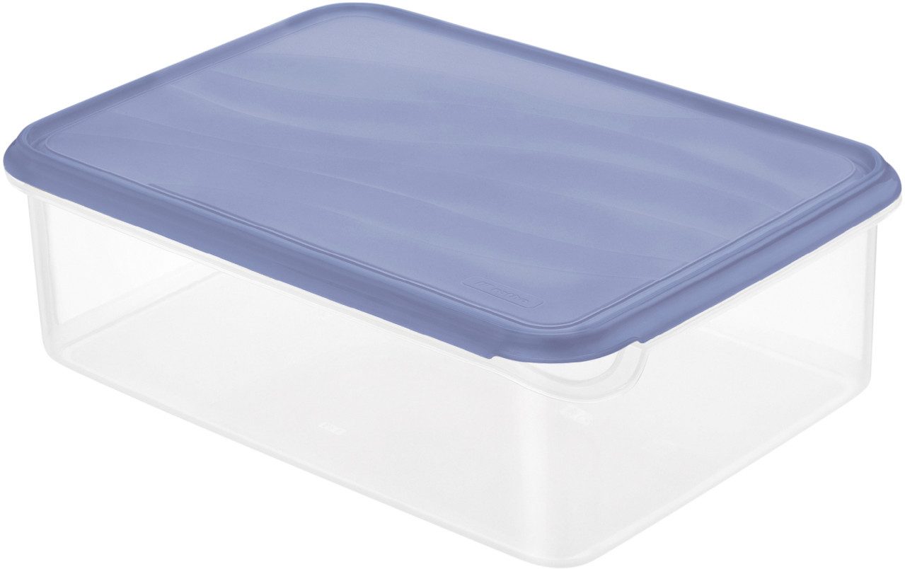 ROTHO Vorratsdose Rotho Kühlschrankdose Rondo 5 l horizon blau, Kunststoff