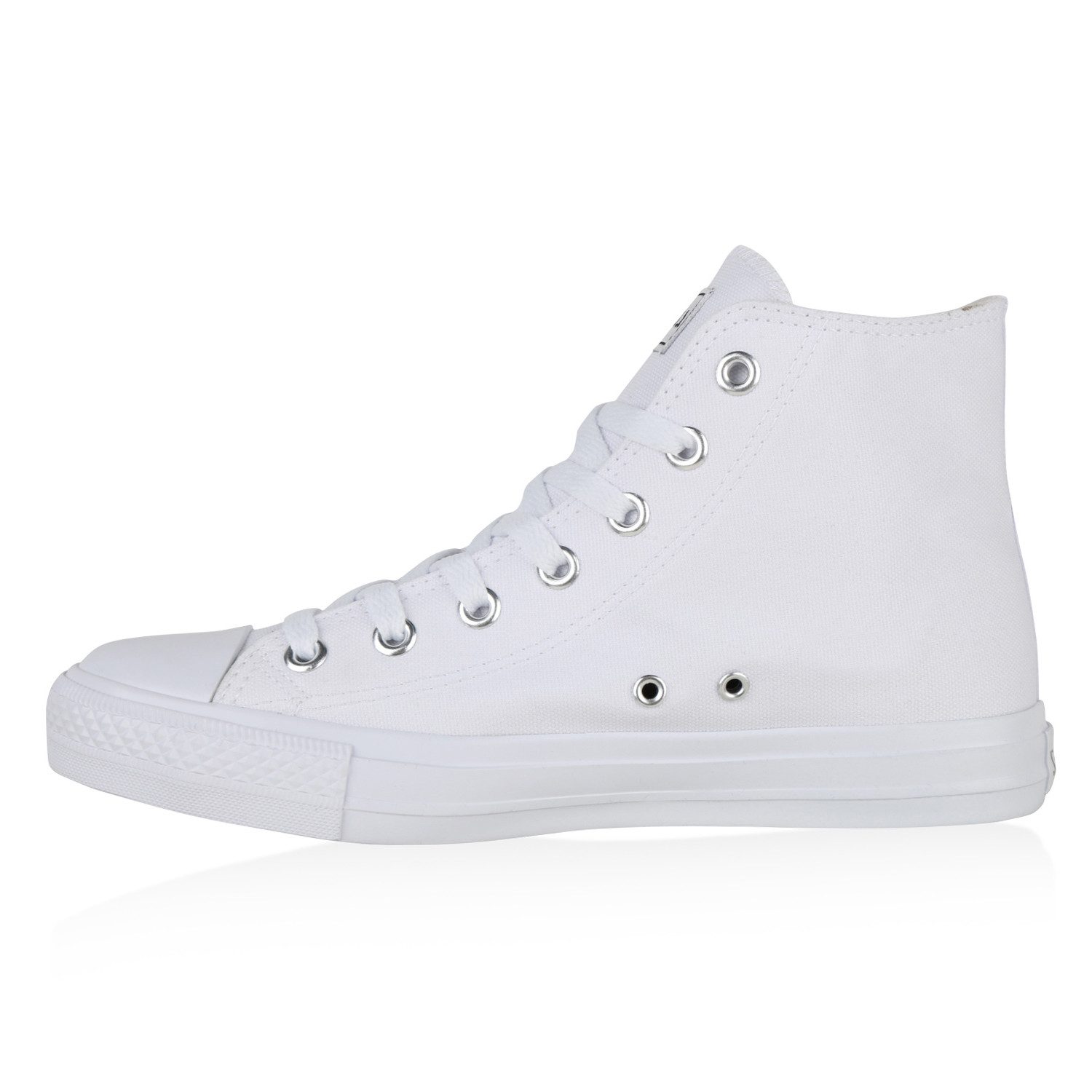 VAN HILL 94589 Sneaker Damen High Top Sneaker Sportschuhe Kult Schnürer Turnschuhe