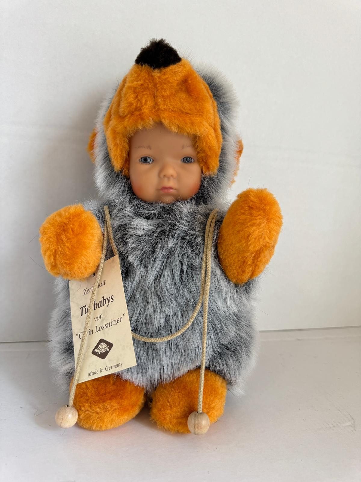 Schildkröt Babypuppe Eine ganz besondere Rarität: Tierbabys von Carin Lossnitzer, 30 cm (1-tlg)