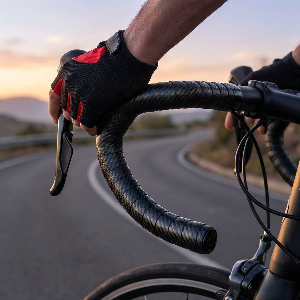 Velox Fahrradlenker Velox Lenkerband Carbon, schwarz, Polyurethan, 175 cm Länge, 30 mm Bre