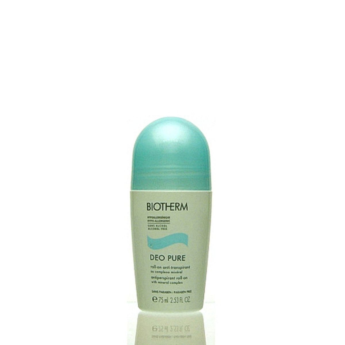 75 BIOTHERM ml Deo Roll-on Biotherm Pure Körperspray