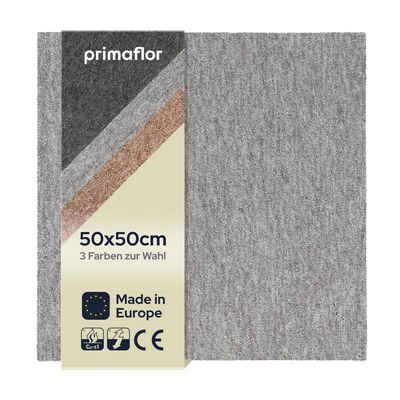 Teppichfliese ASTRA- Schlinge - 50x50cm - 3 Farben robust und pflegeleicht, Primaflor-Ideen in Textil, Quadratisch, Höhe: 5 mm