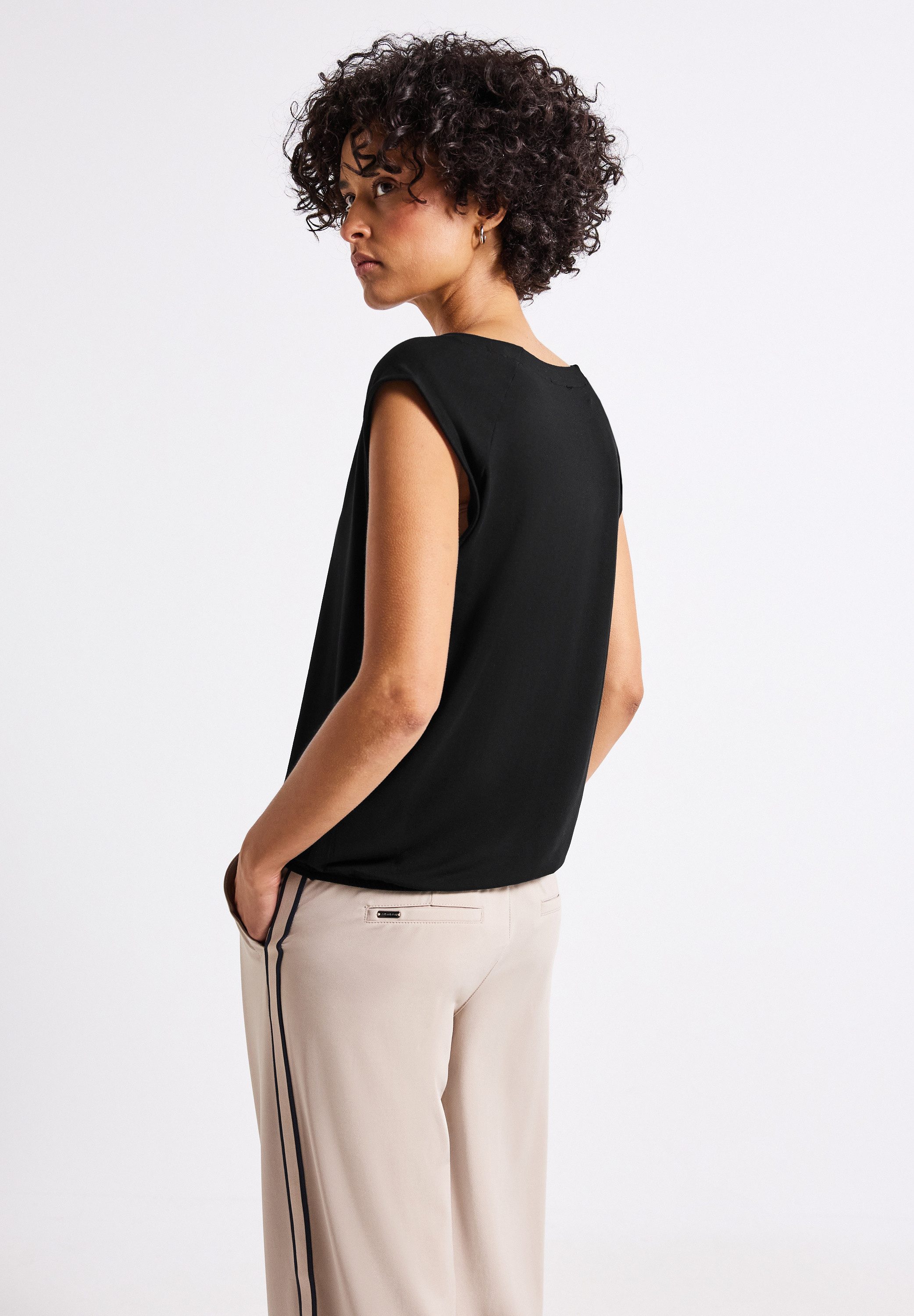 STREET ONE Tanktop, aus Jersey in Unifarbe günstig online kaufen