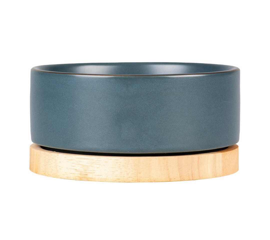 Thumbnail - DUVO+ Napf Duvoplus Keramiknapf Stone Timber blau - 450ml