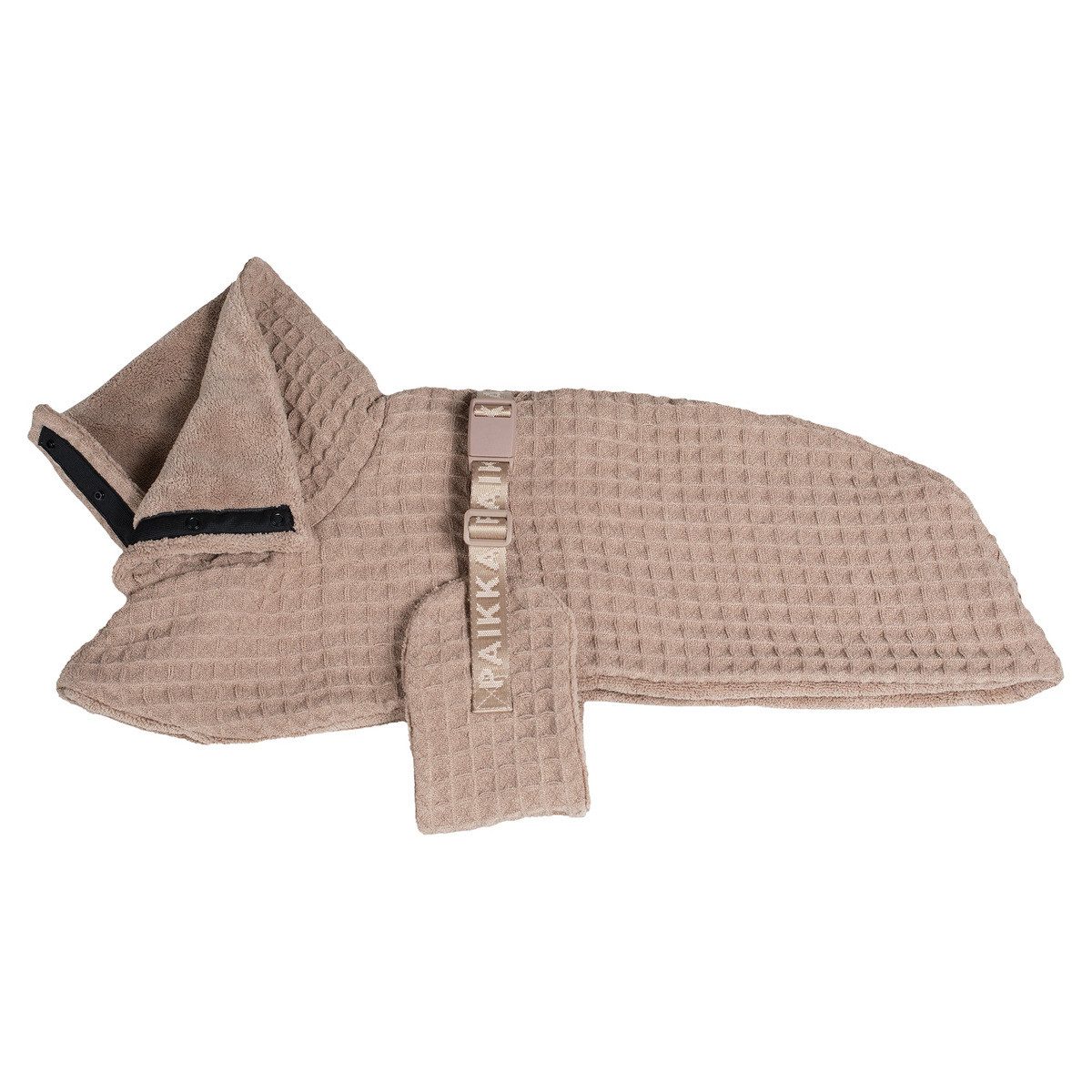 PAIKKA Hundebademantel Hunde Bademantel "Drying Coat Spa" taupe