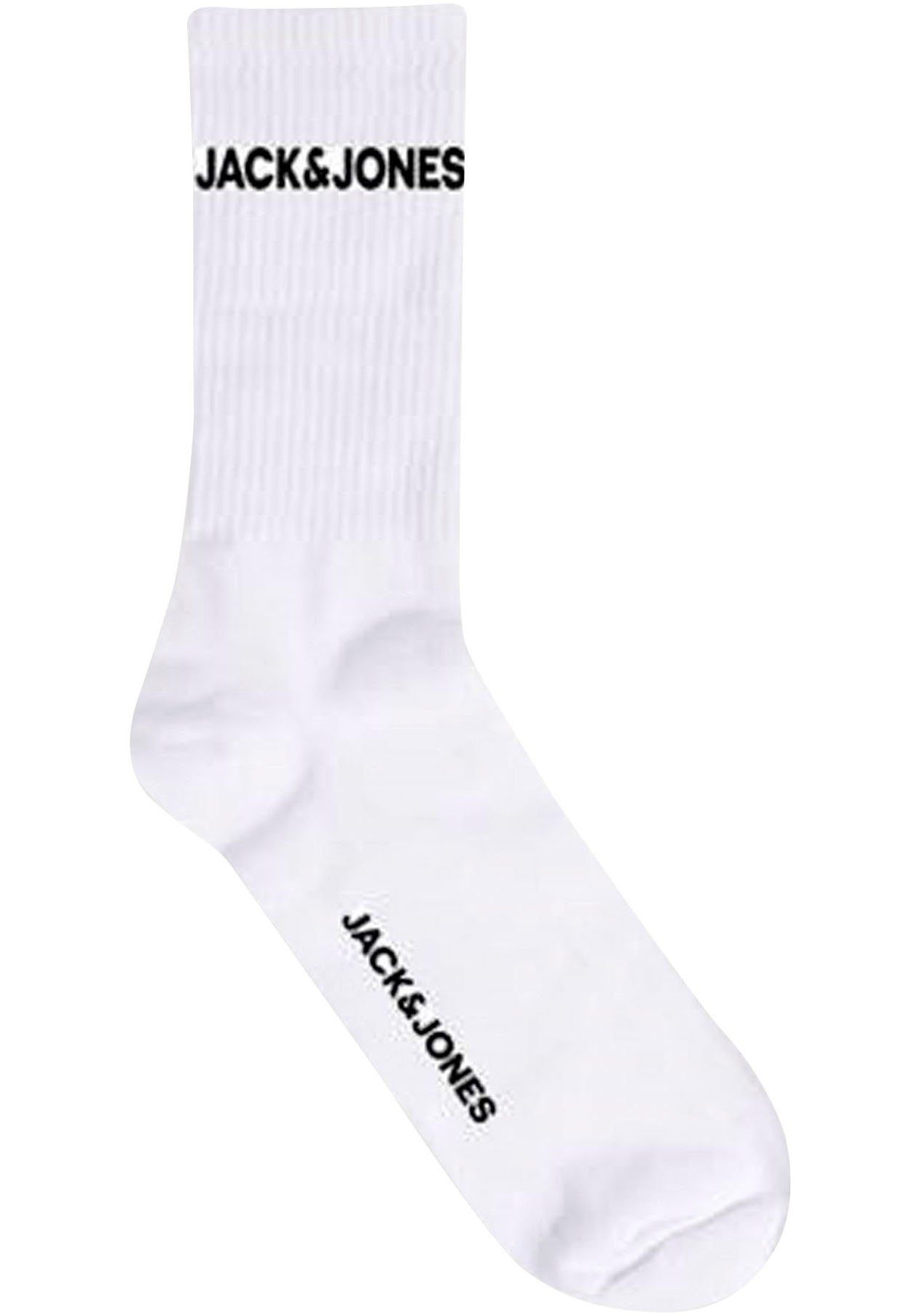 Jack & Jones Tennissocken JACBASIC LOGO TENNIS SOCK 5 PACK NOOS (Packung, 5 günstig online kaufen