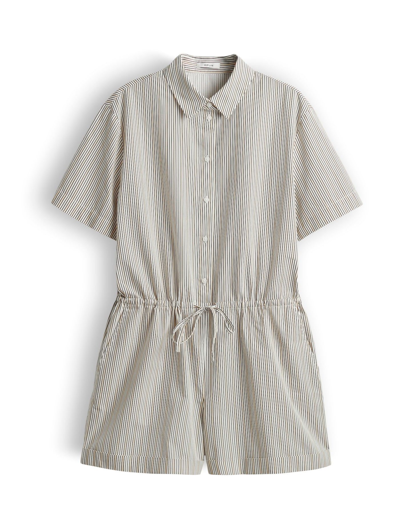 OPUS Jumpsuit Malbah resort Der Aufschlag am Saum wirkt modern und unkompliziert