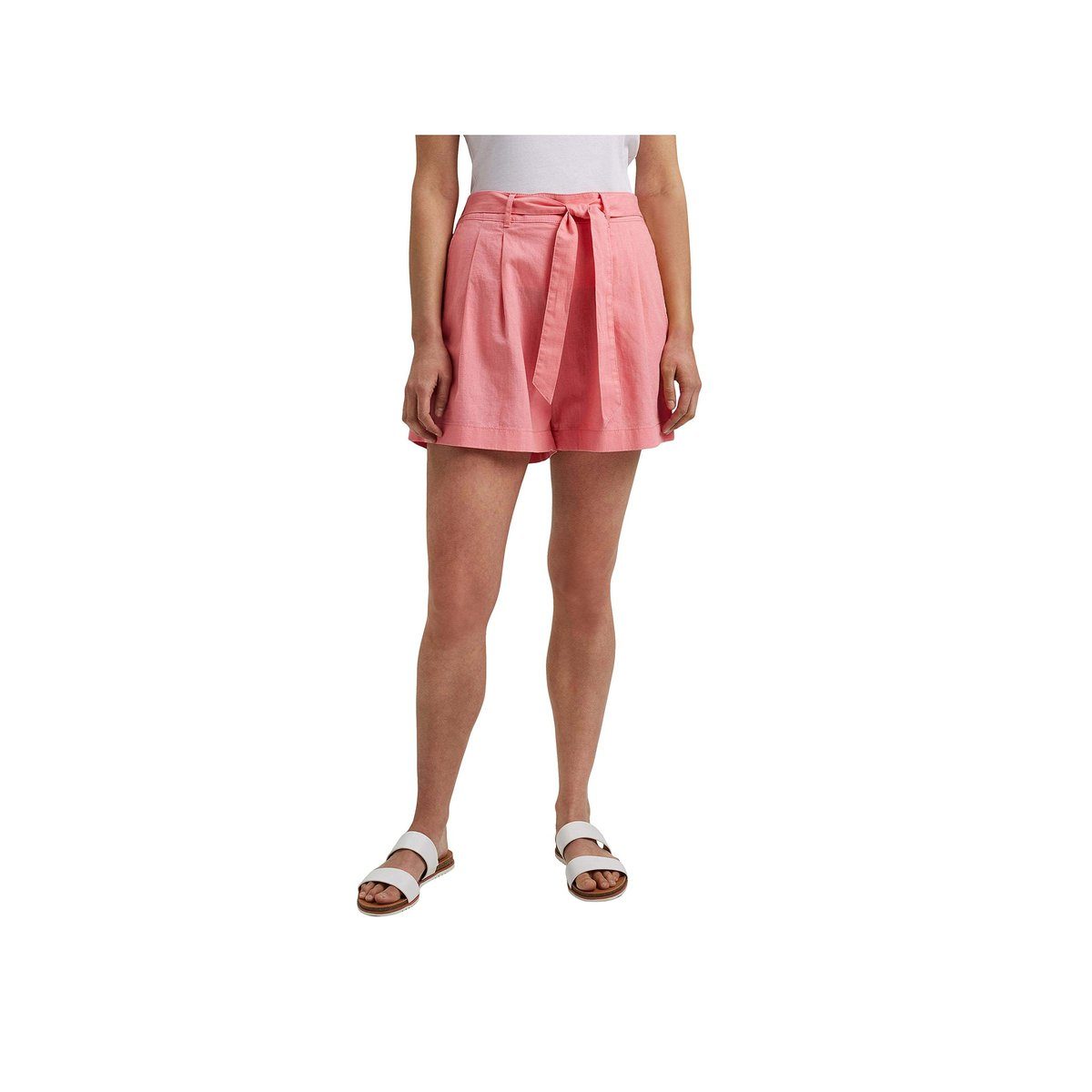 regular Stoffhose uni Esprit (1-tlg) CORAL