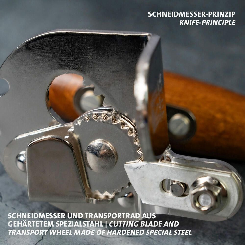 WESTMARK Dosenöffner für den gewerblichen Gebrauch, Profidosenöffner, Titan, für Privat oder Gastronomie