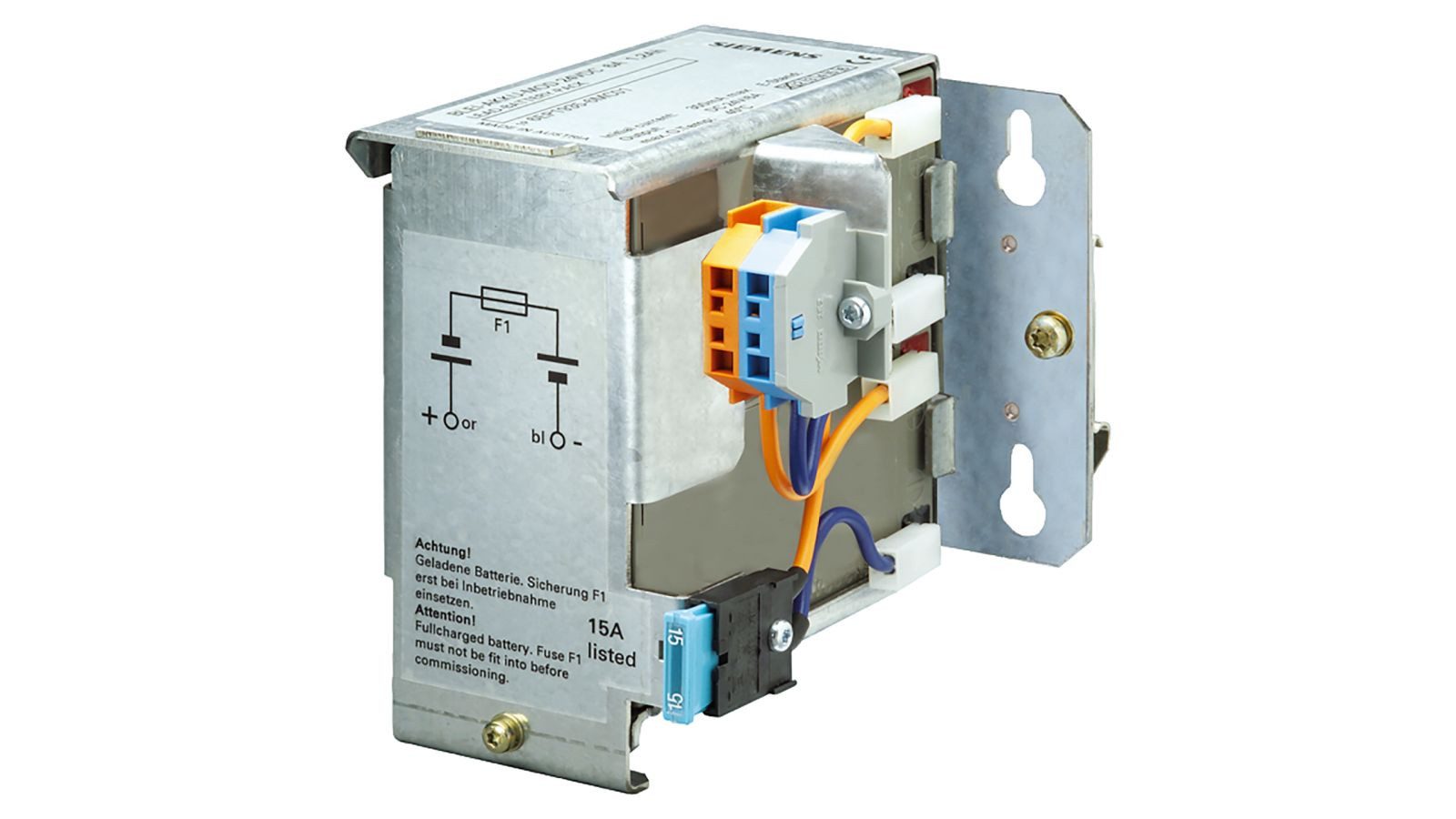 SIEMENS Batteriemodul für SITOP DC-USV - 2.5 A/1.2 Ah 6EP1935-6MC01 - Batterie Batterie
