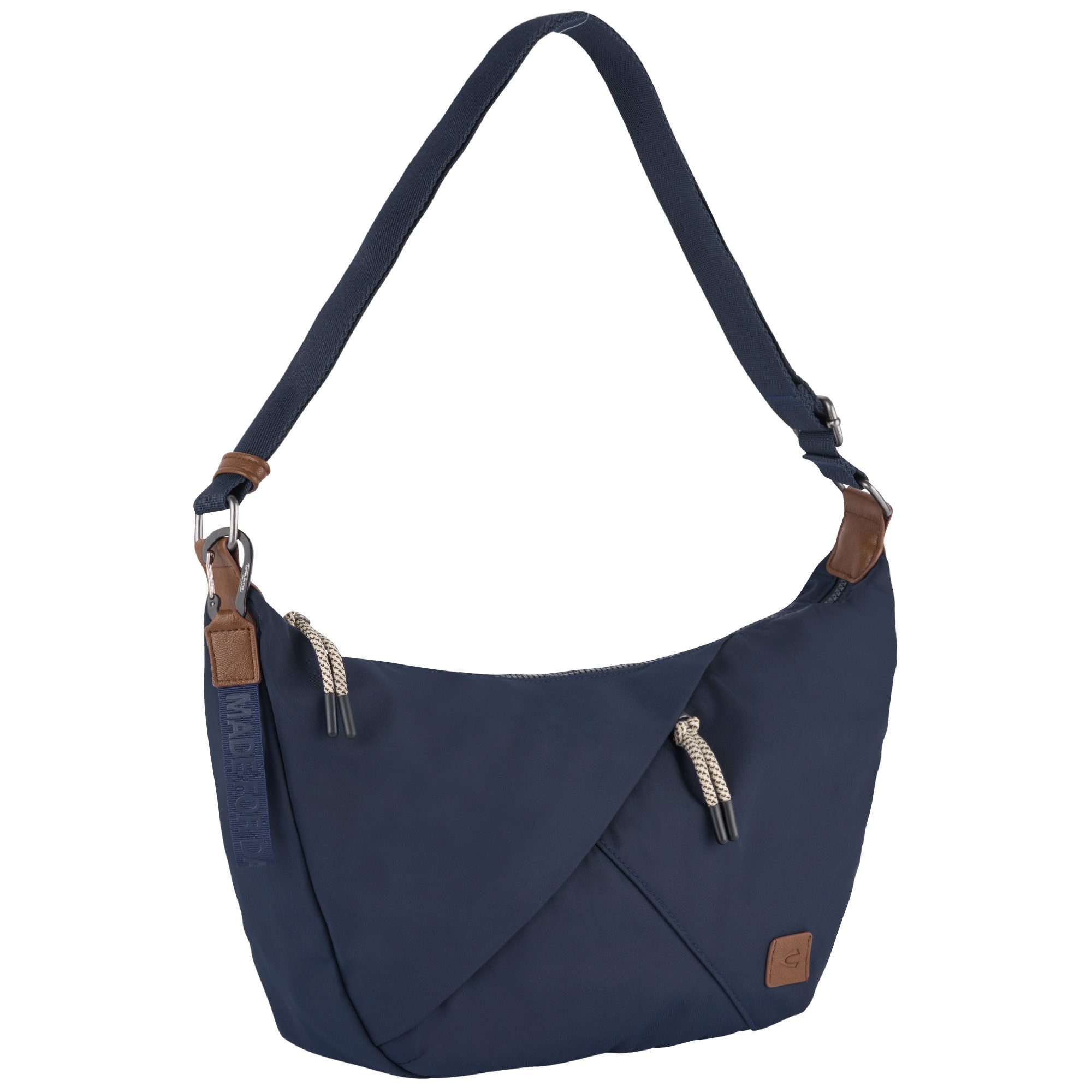 camel active Hobo Aurum, aus recyceltem, robusten Nylon leichtgewichtig mit feinen Details