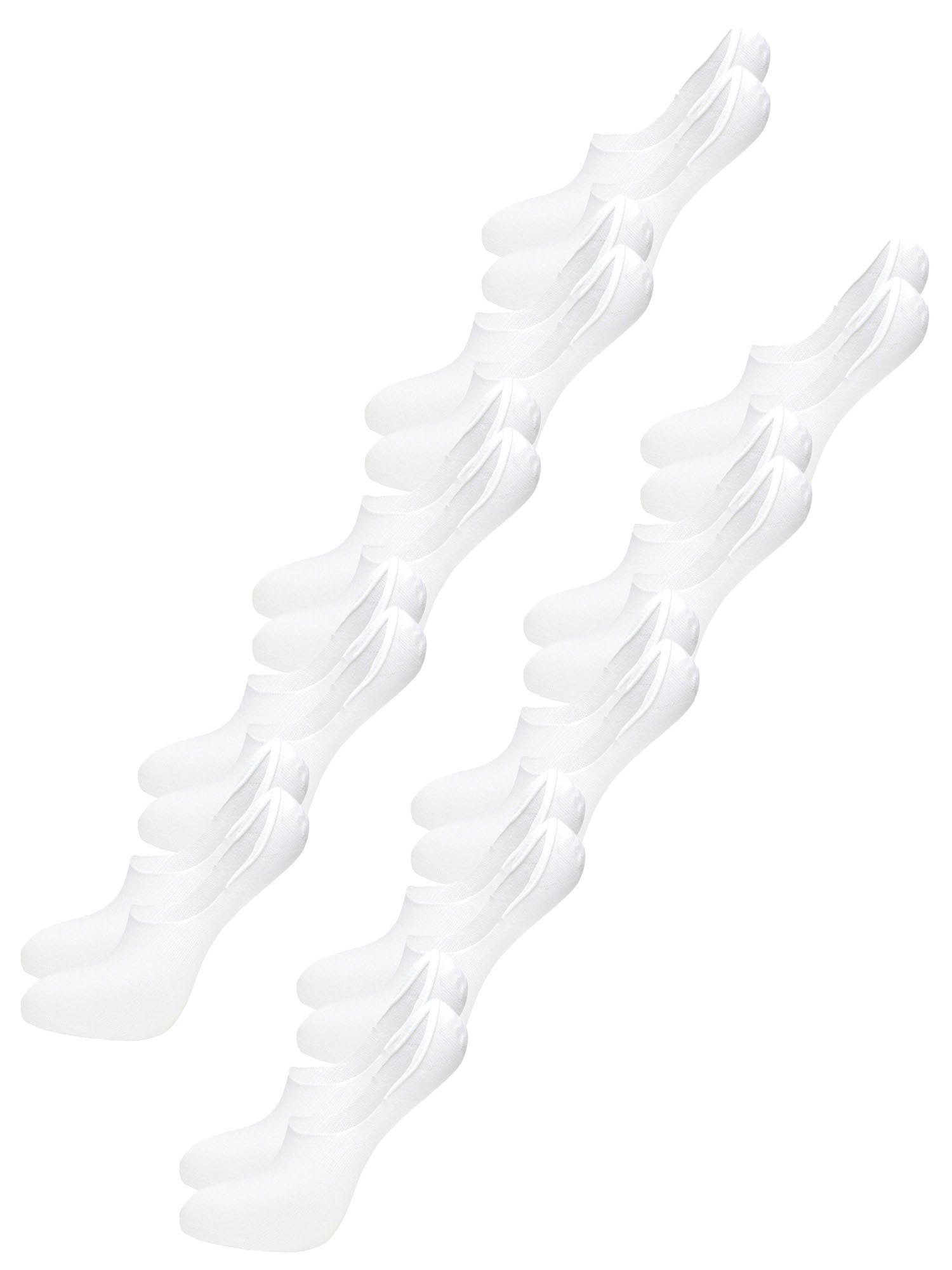 Tazzio Füßlinge 10er-Pack Herren Sneaker Socken A905 (Set, 10-Paar, 10 Paar) Babet Invisible